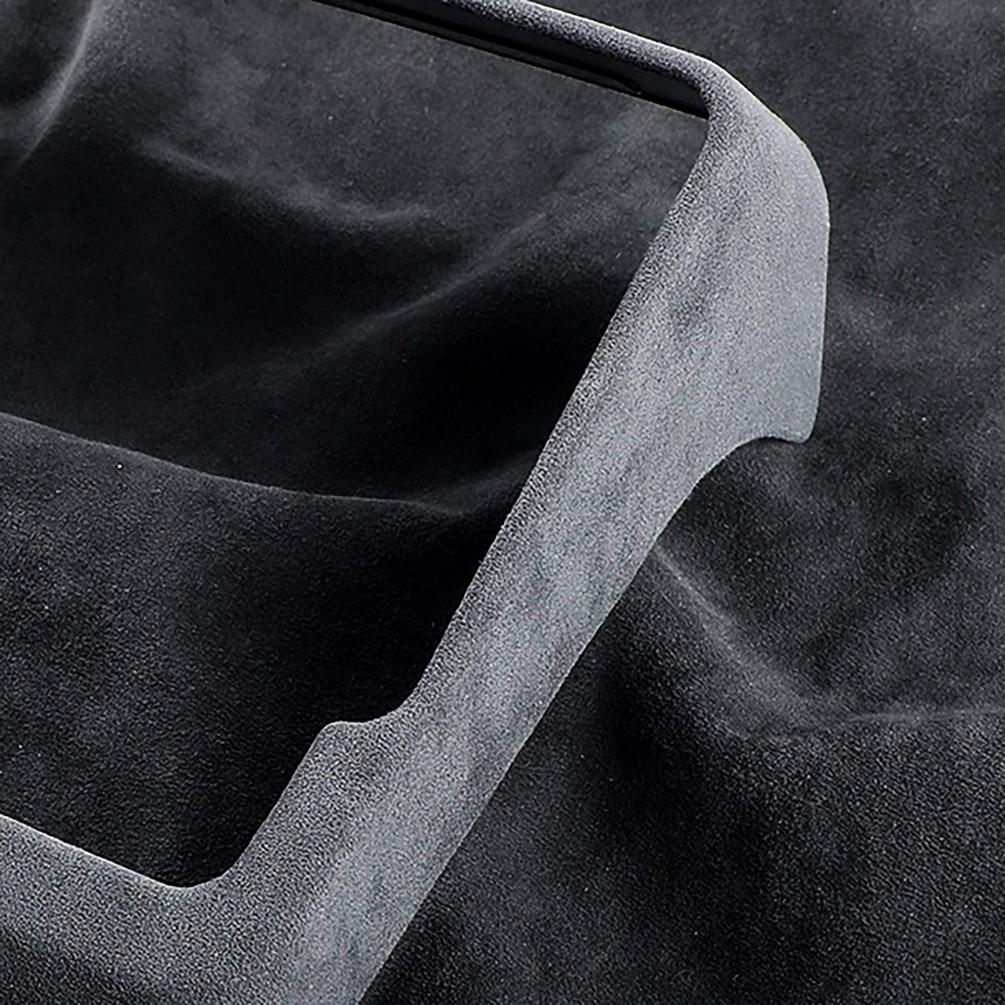 Tesla Alcantara Rear Screen Trim Cover for 2024+ Model 3 Highland & 2025+ Model Y Juniper - Premium Interior Protection for Enhanced Driving Comfort