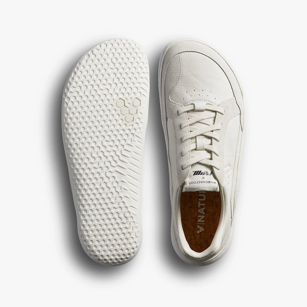 Vivobarefoot Women's Gobi II Sneaker - Premium Leather Minimalist Shoes for Walking, Travel & Everyday Wear - Barefoot Style Comfort & Support