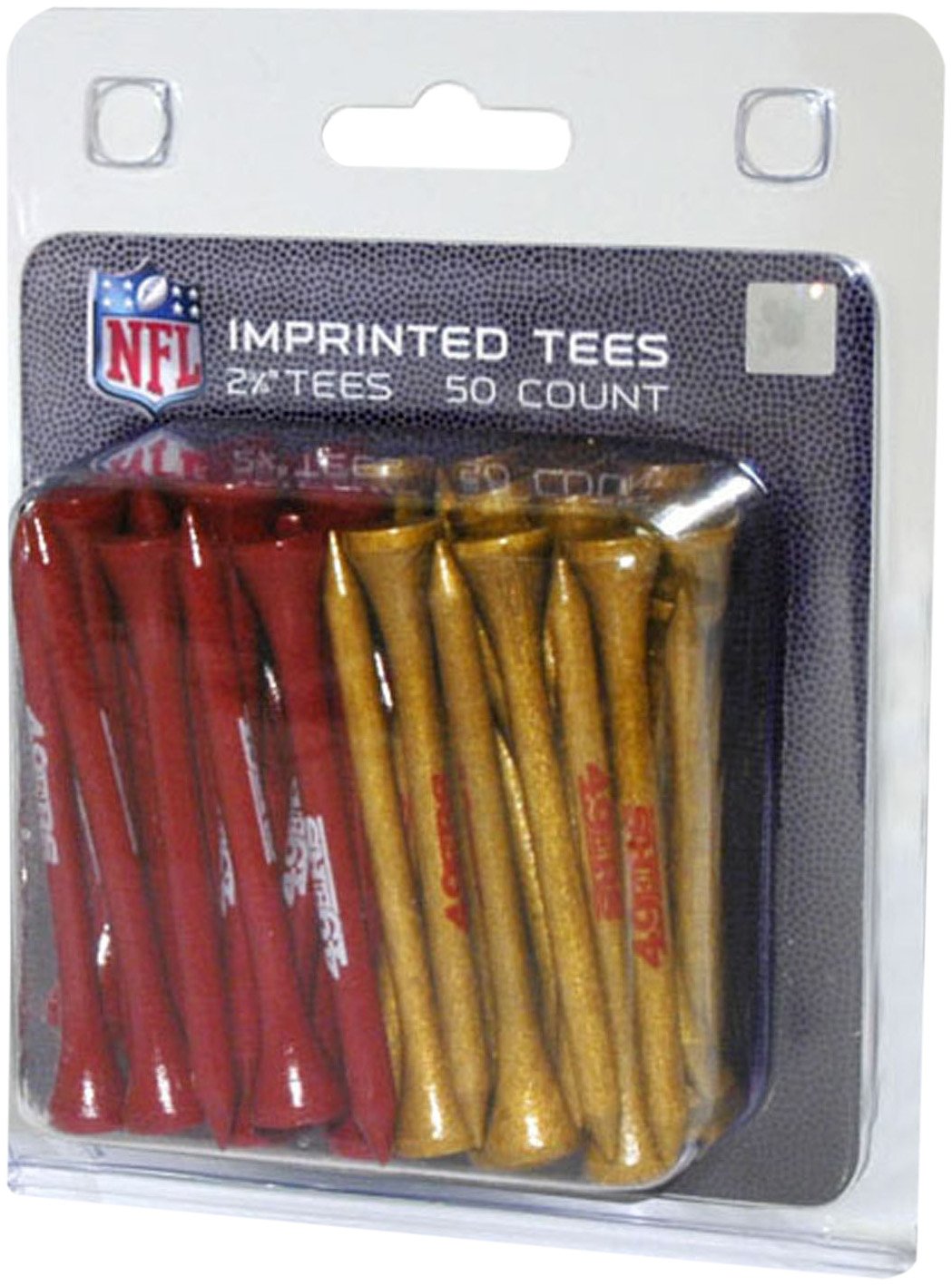 NFL Golf Tees Pack of 50 - Unisex for Adults | Perfect for Team Golf Events