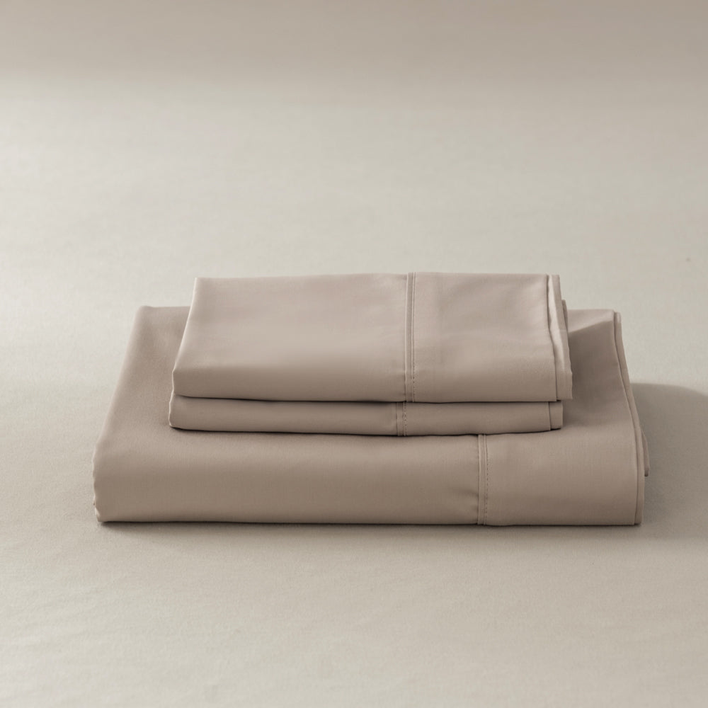 Premium 400 Thread Count Casey Cotton Sheet Set - Single Bed 40cm (Twin Size) | Soft Breathable Linen for Comfortable Sleep & Home Decor