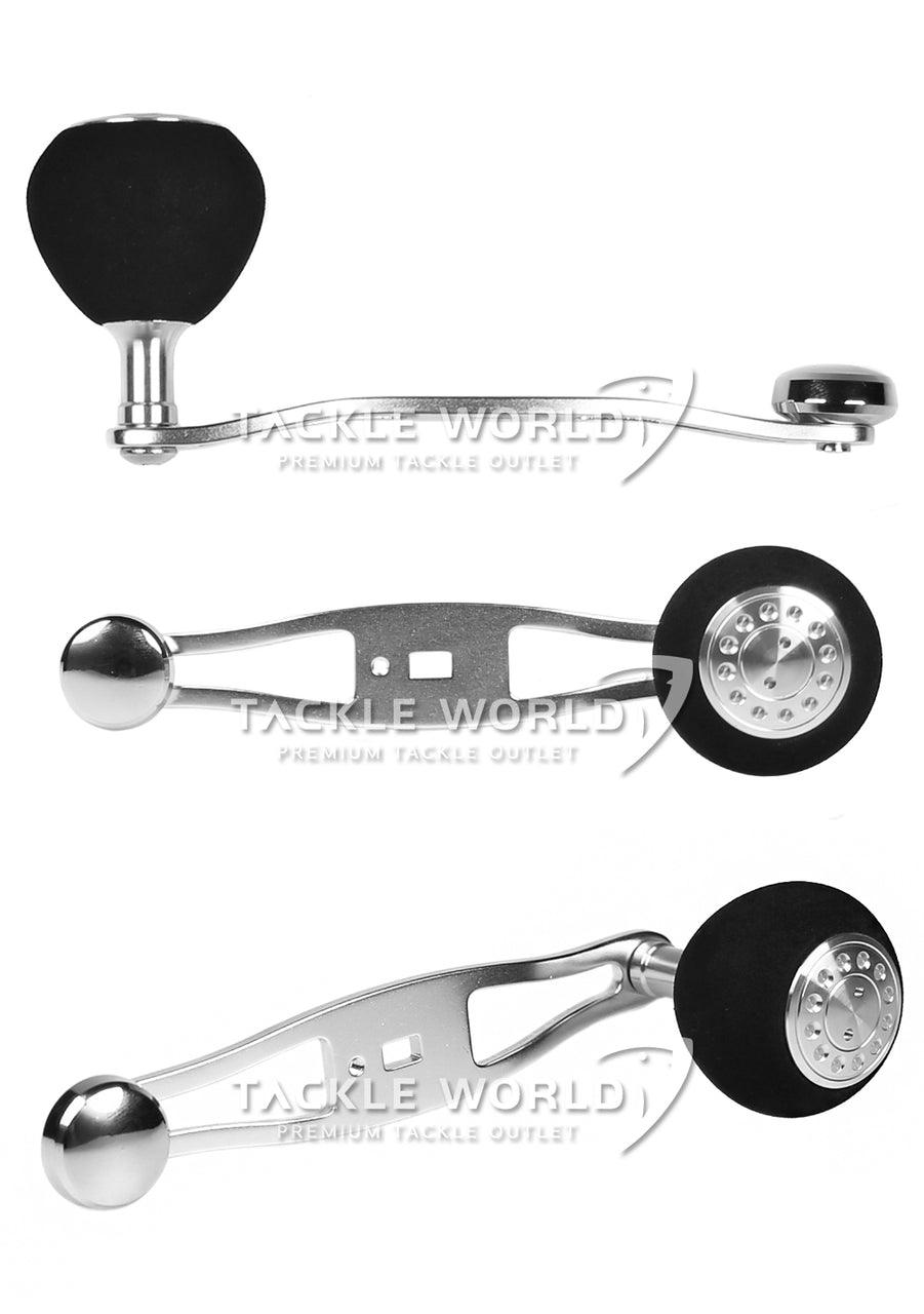 Jigging World Power Handle for Shimano Small Baitcasting Reels - Upgrade Your Fishing Gear for Bass & Freshwater Angling