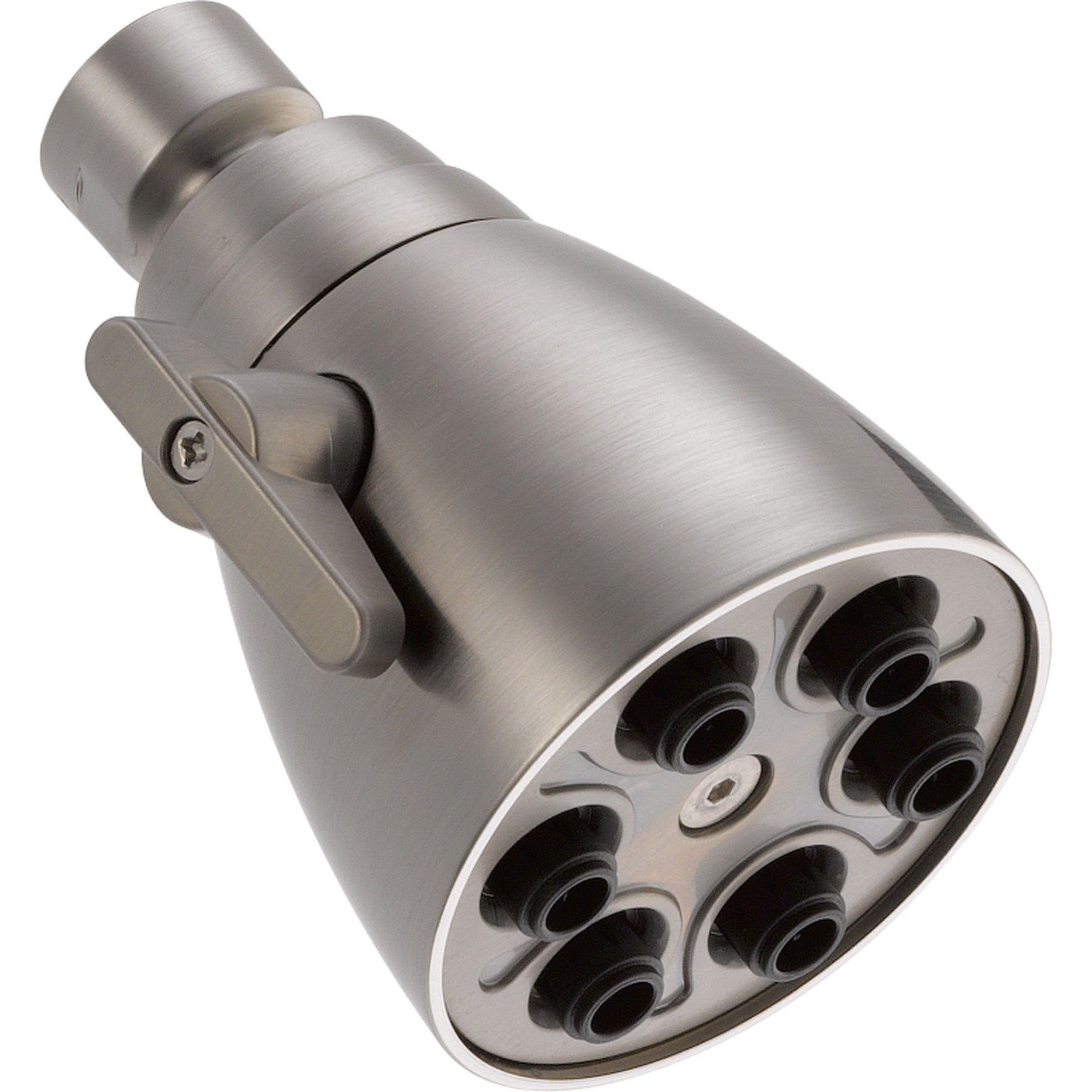 Delta 6 Jetted Adjustable Showerhead - Stainless Steel Finish 561148 - High Pressure Rainfall Shower Head for Spa-Like Bathroom Experience