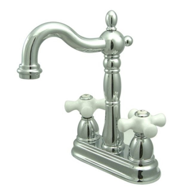 Stainless Steel Hook Spout Bar Faucet - No Pop-Up Rod - Perfect for Kitchen Sinks, Wet Bars, and Commercial Use