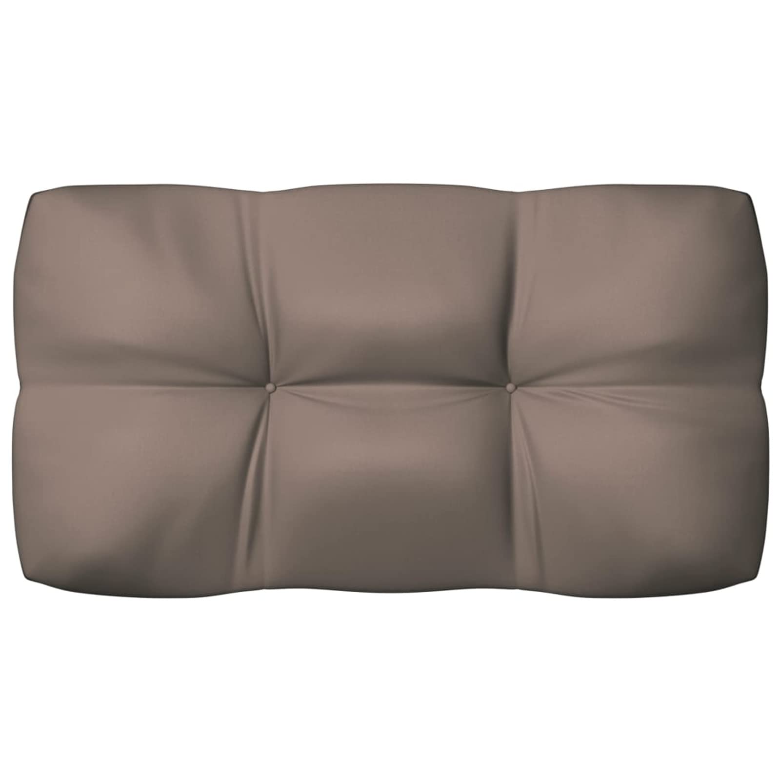 Premium 3-Piece Outdoor Pallet Sofa Cushion Set - Water-Resistant Taupe Fabric Upholstery with Seat & Back Cushions - Perfect for Patio, Deck, Garden & Backyard Relaxation