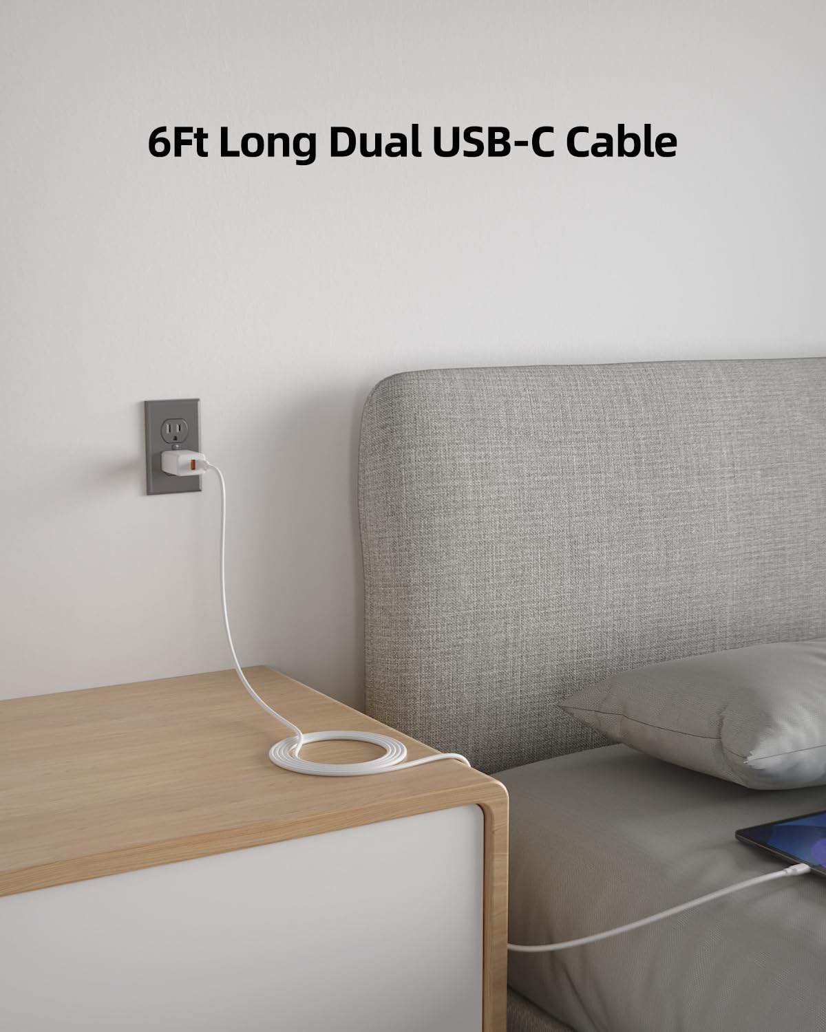 30W PD Fast Charger for Google Pixel 9/9 Pro/9 Pro XL/Fold/8/8 Pro/8a/7/7a/7 Pro/6/6a/6 Pro & Tablets - Includes 6FT USB-C Cable - Quick Charge for Home, Office & Travel