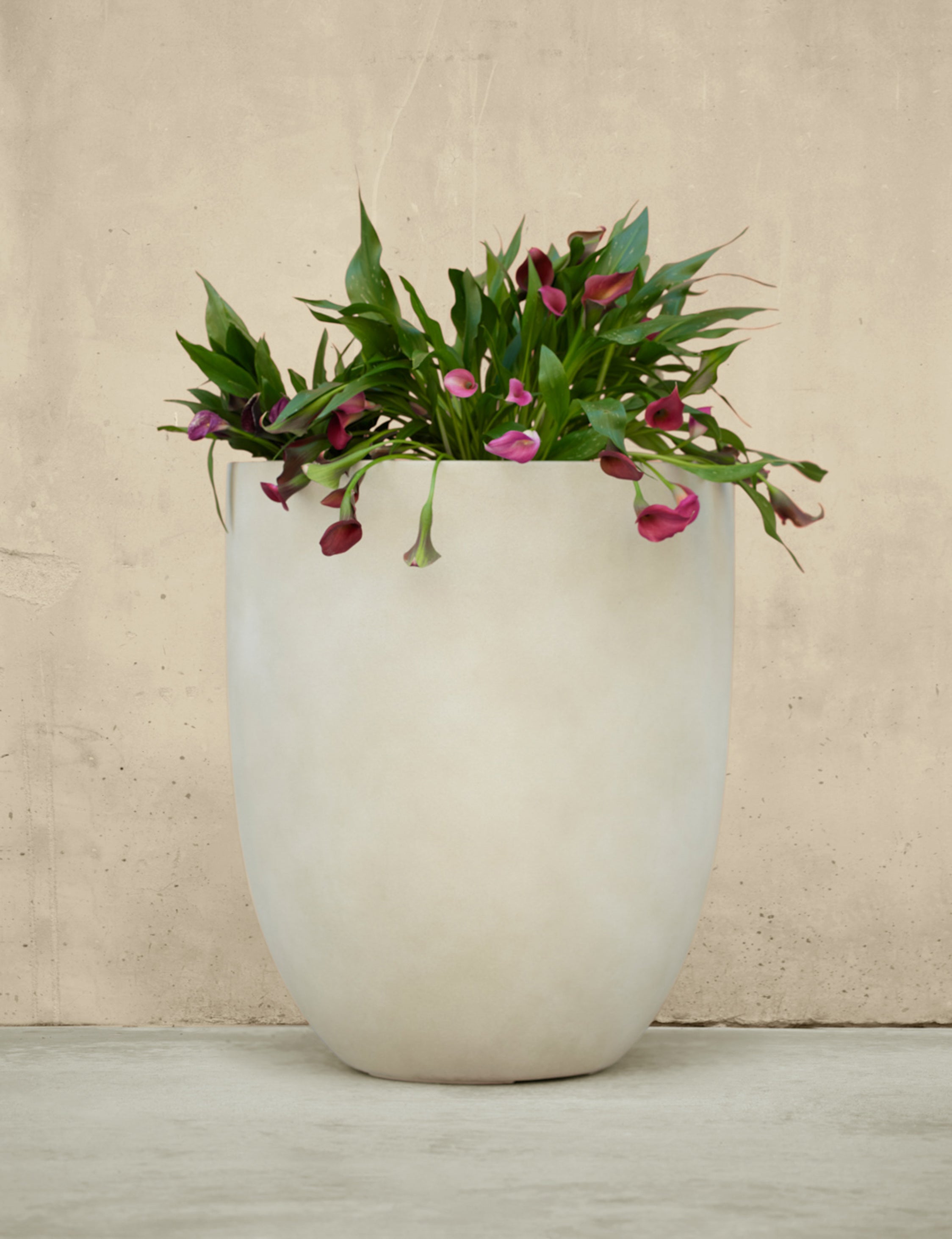 Campania International Bradford Planters - Elegant Garden Planters for Outdoor & Indoor Decor - Perfect for Patios, Balconies, and Home Gardens