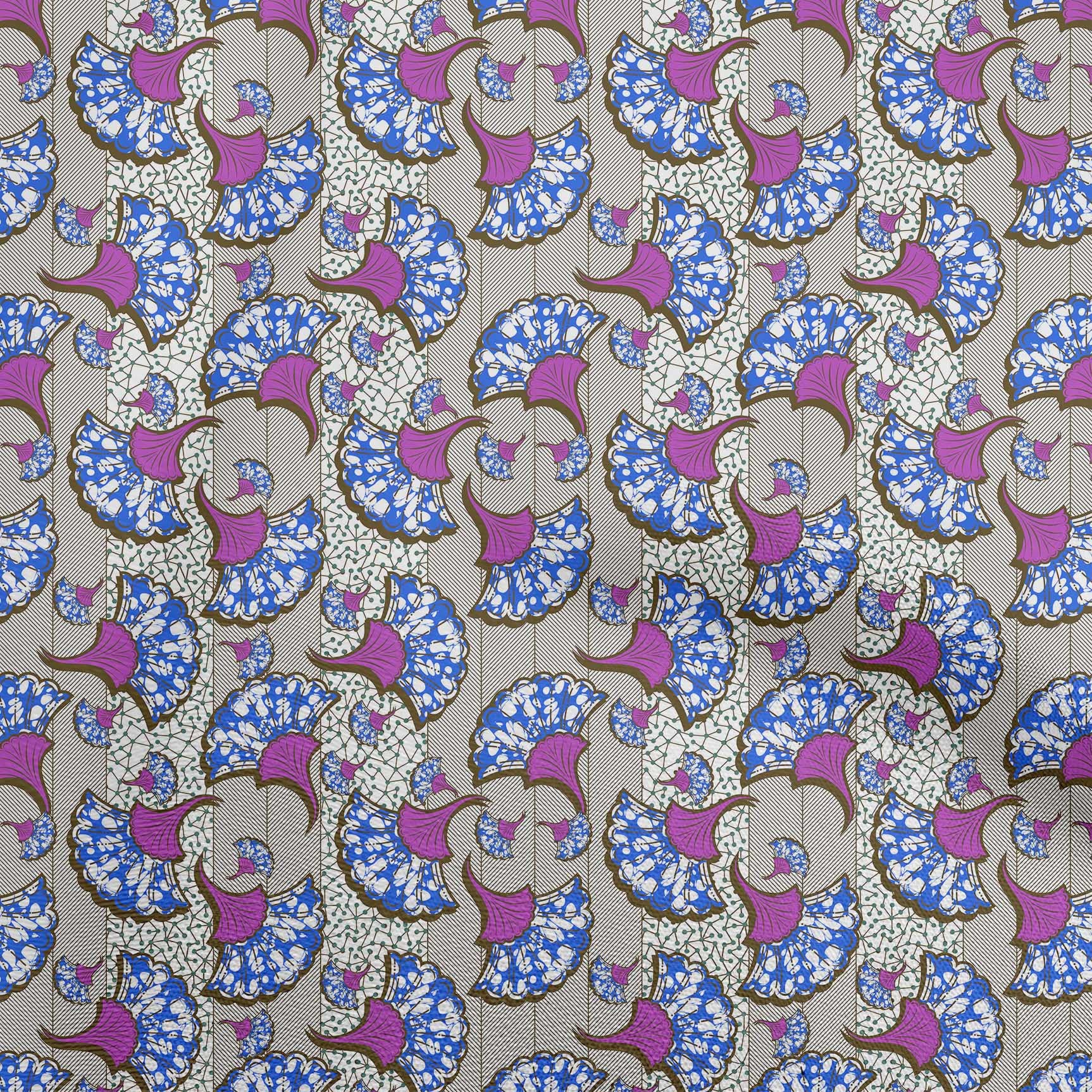 Premium Velvet Fabric Medium Blue - 58 Inch Wide for DIY Clothing & Sewing Supplies | Asian Chinese Printed Fabric by The Yard | Perfect for Dresses, Costumes & Home Decor Projects