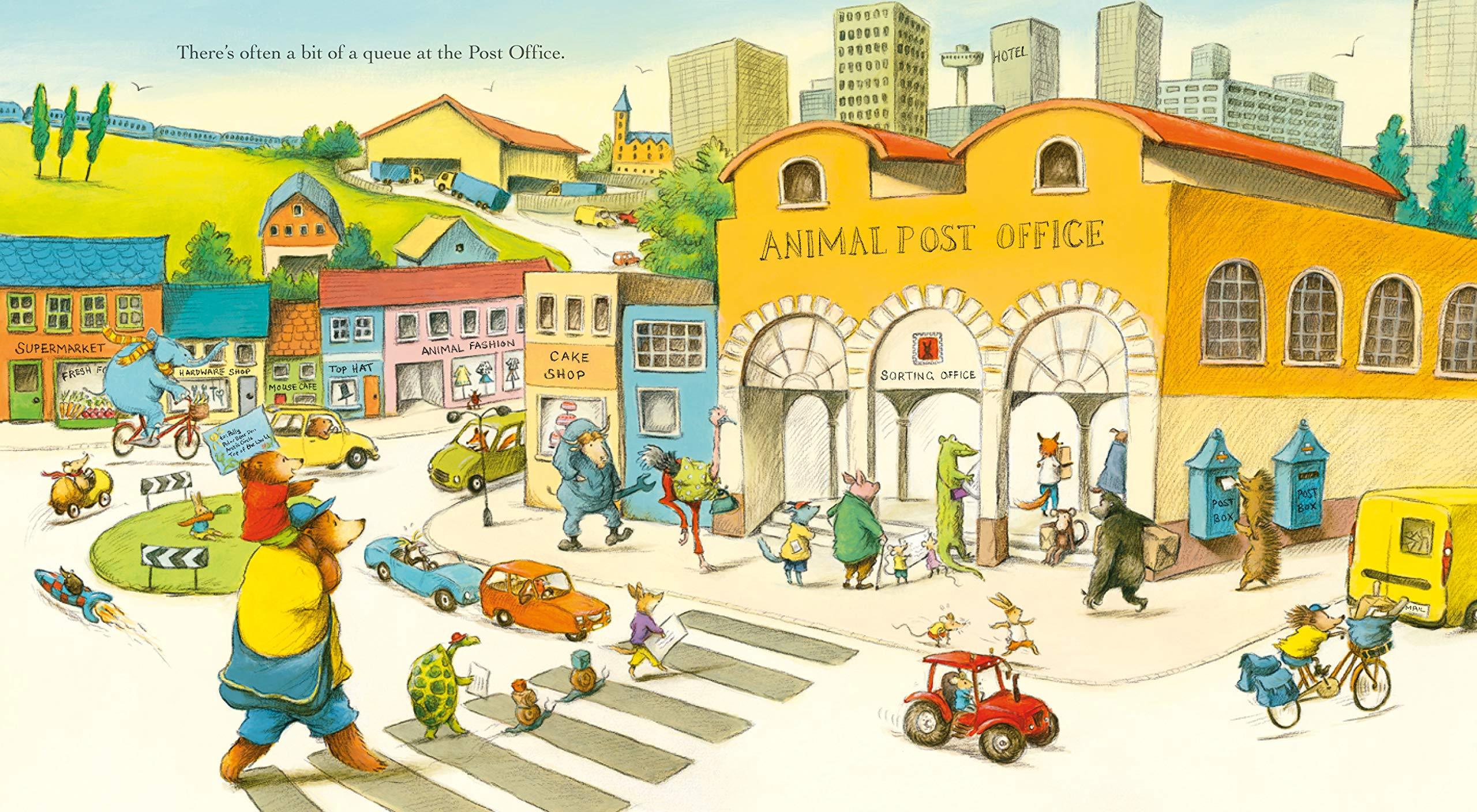 A Day at the Animal Post Office - Fun Children's Story Book About Mail Adventures | Perfect for Bedtime Reading & Classroom Storytime