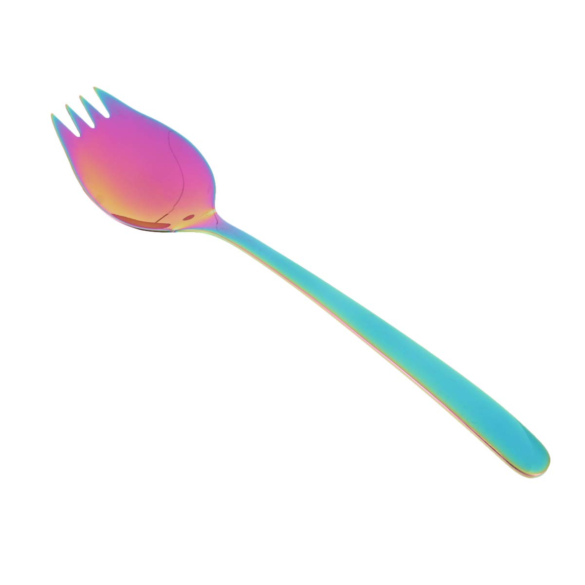 DOITOOL 304 Stainless Steel Spork Set - 3-in-1 Spoon Fork Knife Combo for Camping, Picnics, Bento Boxes & Outdoor Dining - Heavy Duty Salad Tablespoon & Soup Spoon for Kitchen & Travel