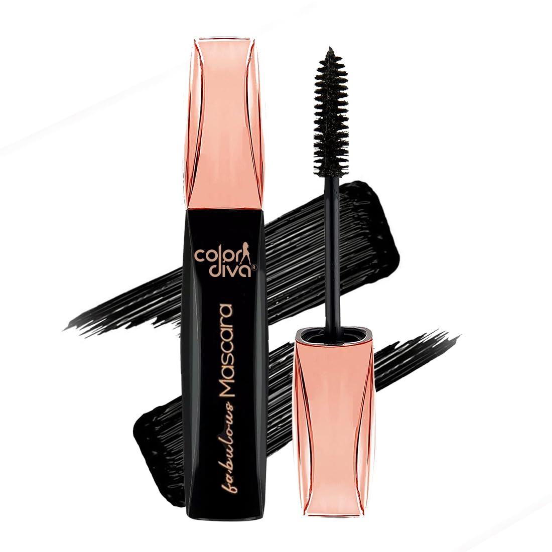 Adbeni Waterproof Volumizing Black Liquid Mascara 7ML - Smudge Proof, Curling, Lengthening Mascara for Eye Makeup | Highly Pigmented, Long Lasting | Perfect for Daily Wear, Night Out & Special Occasions