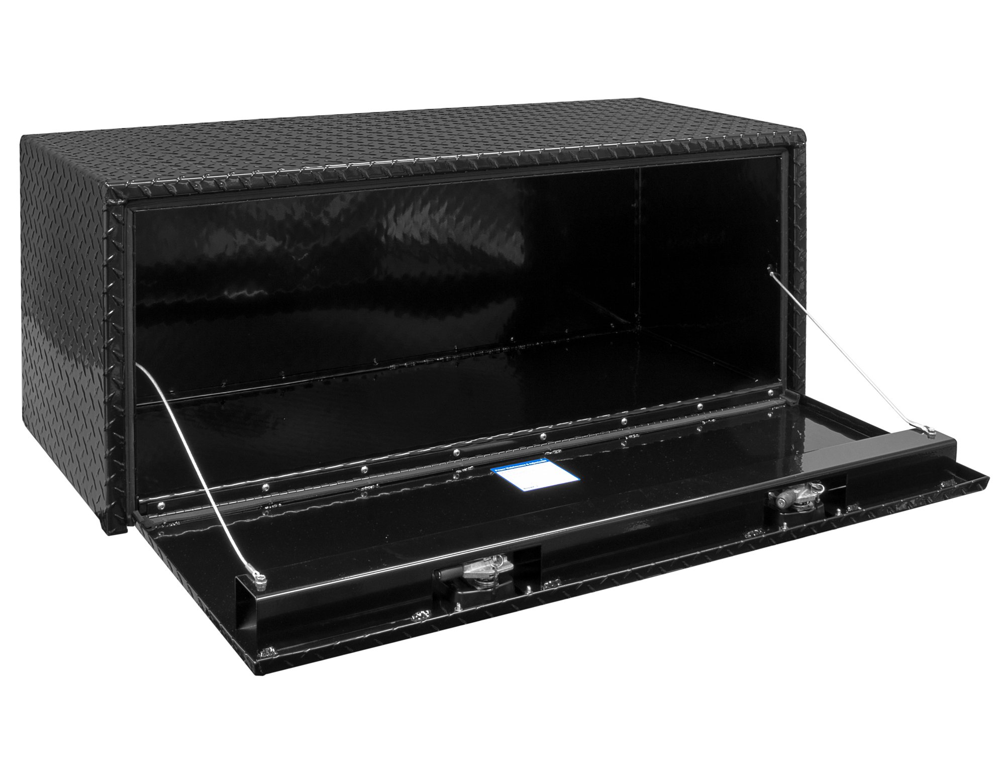 **Black Diamond Tread Aluminum Underbody Truck Tool Box – 24