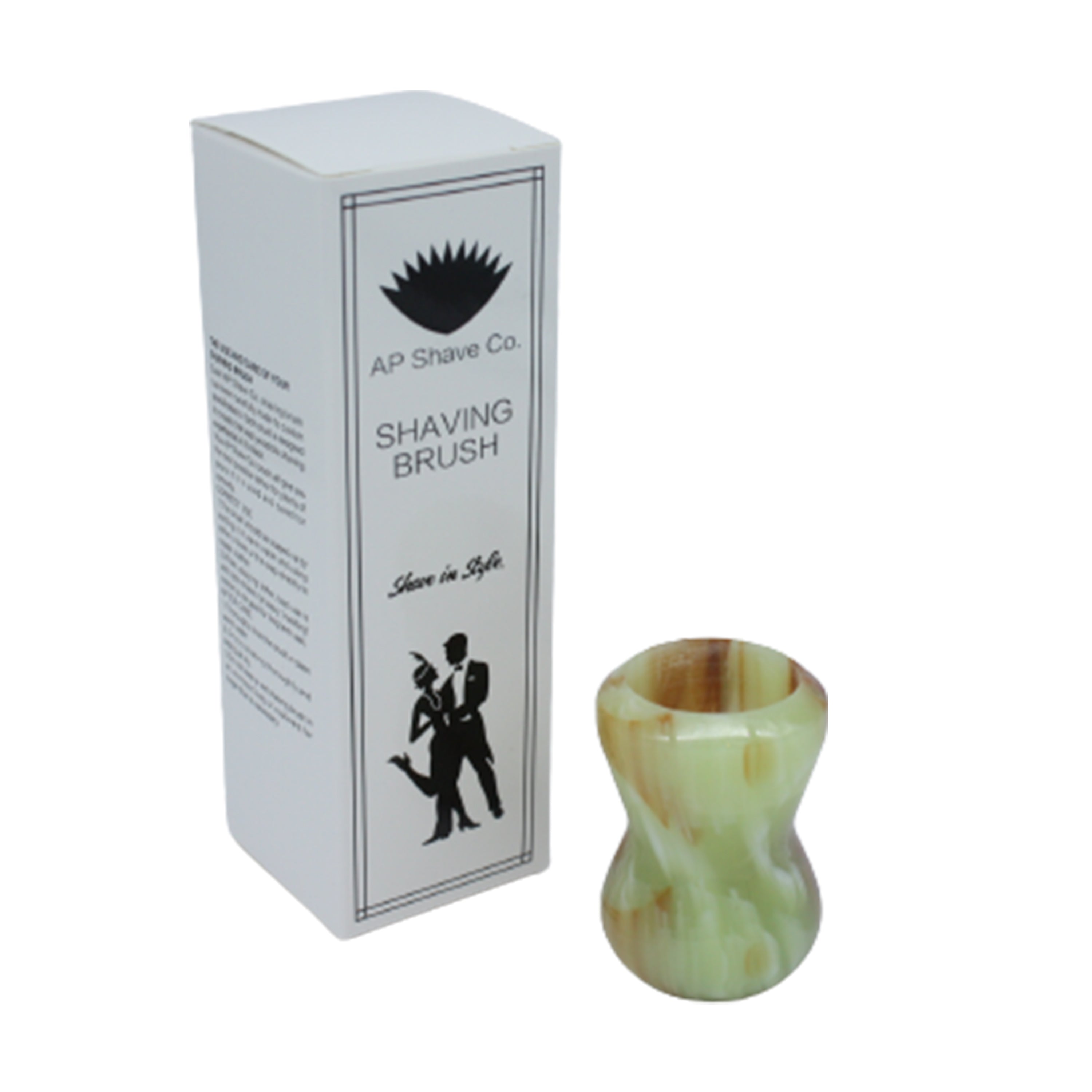 Premium Jade Handcrafted Shaving Brush Handle - Fits 24mm & 26mm Knots - Luxury Wet Shaving Accessory for Men's Grooming Routine