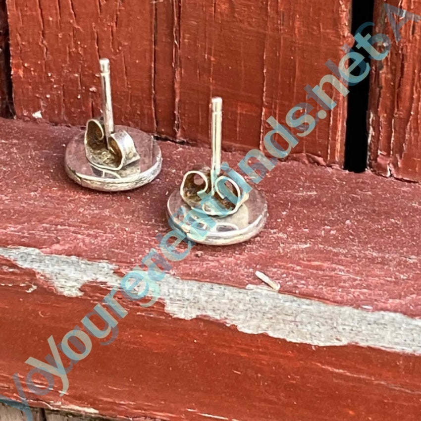 Tiny Zuni Sun God Pierced Stud Earrings Sterling Silver - Authentic Native American Jewelry for Women, Perfect for Everyday Wear & Special Occasions