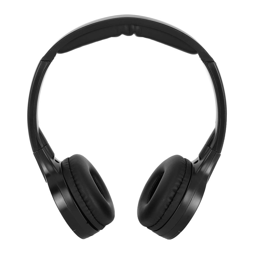 Terisass 2 Channel IR Wireless Headphones for Kids - Car Audio Headphones for In-Car DVD Systems | Perfect for Road Trips & Family Travel