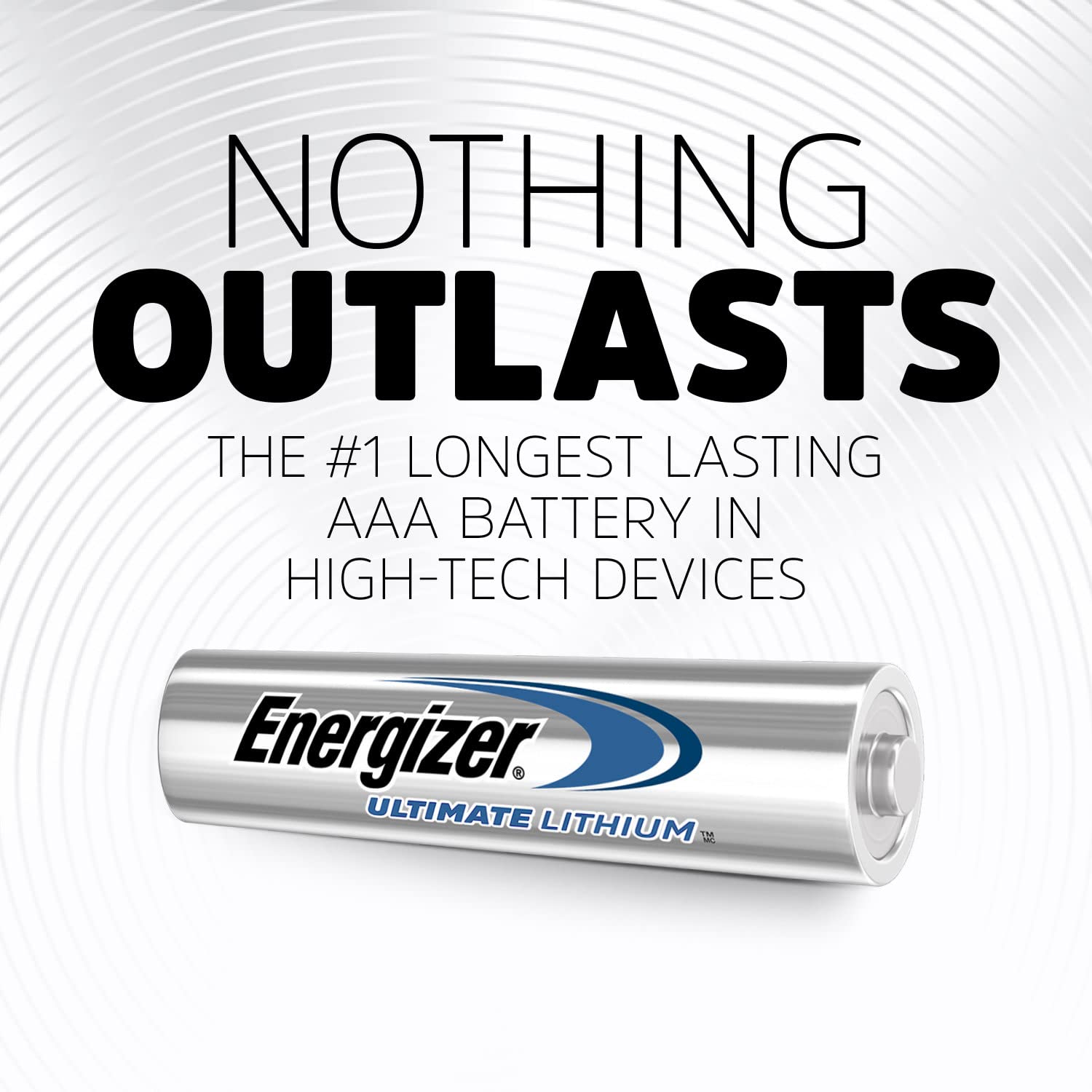 Energizer AAA Ultimate Lithium Batteries - 12 Pack | Long-Lasting Power for Cameras, Flashlights, and Remote Controls