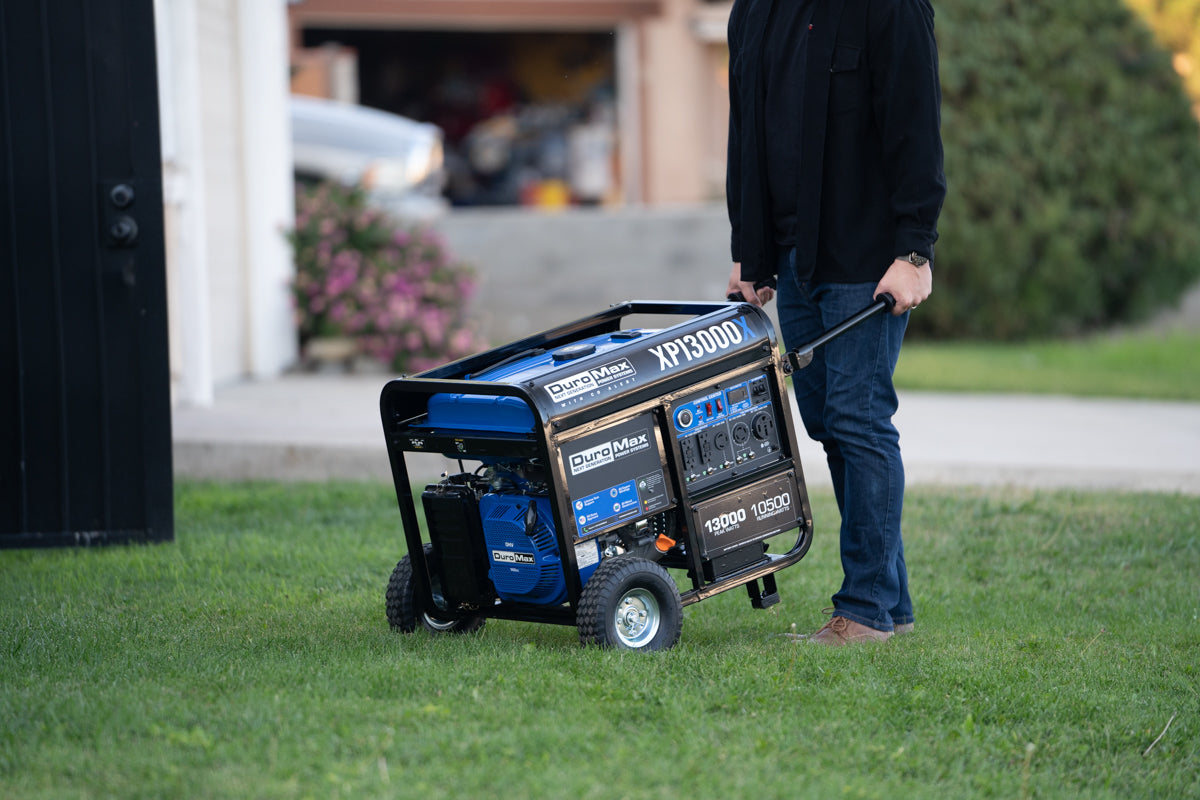 13,000W Portable Gasoline Generator with CO Alert - Reliable Backup Power for Home, Camping & Outdoor Emergencies