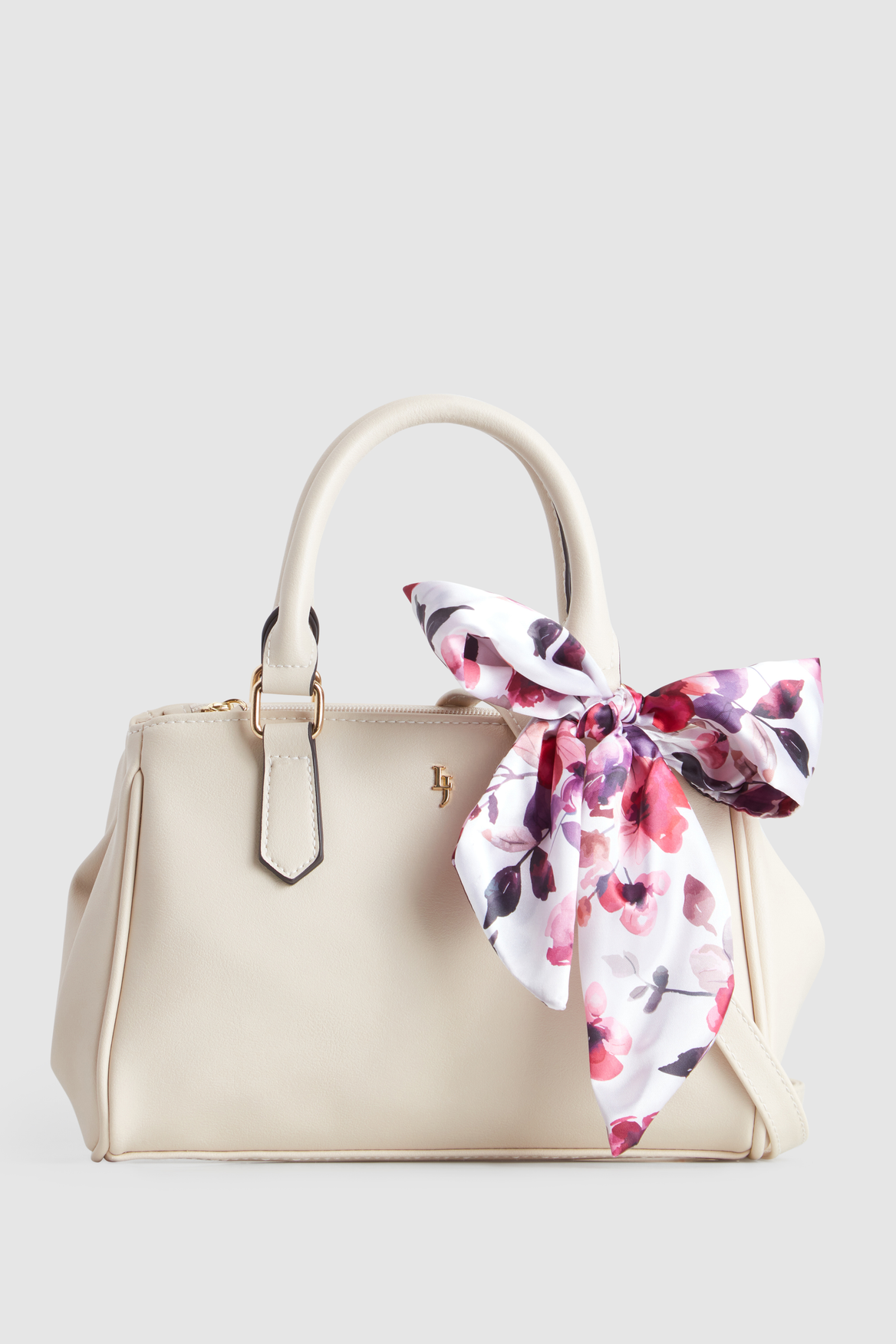 Rosewater Scarf Mini Grab Tote Bag - Stylish & Versatile Crossbody Purse for Women | Perfect for Travel, Shopping & Everyday Use