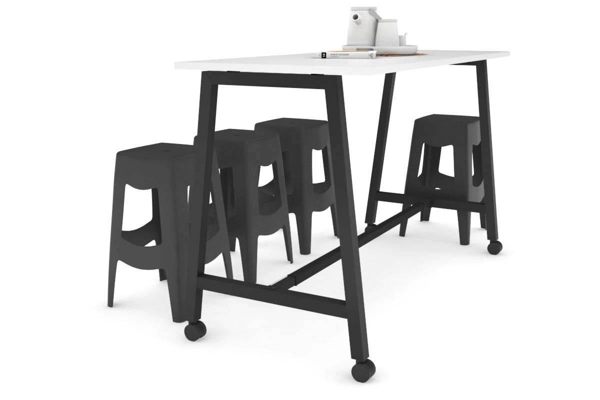 Quadro A Legs Counter Table - 1800L x 700W Commercial Grade Stainless Steel Workbench for Restaurant, Kitchen & Bar Use