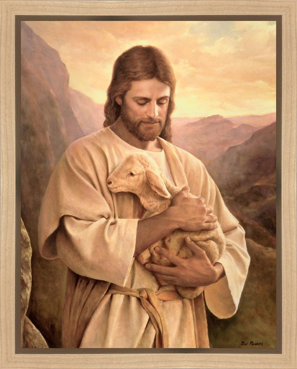 Lost Lamb Gallery Wrap Canvas Art - Handmade Wall Decor for Living Room, Bedroom & Office - Perfect for Home & Gifts