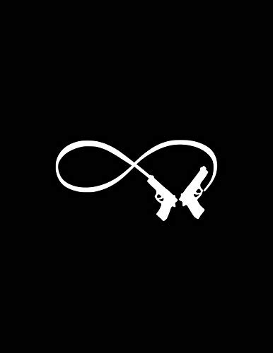 LLI Gun Infinity Vinyl Decal Sticker - 5.5