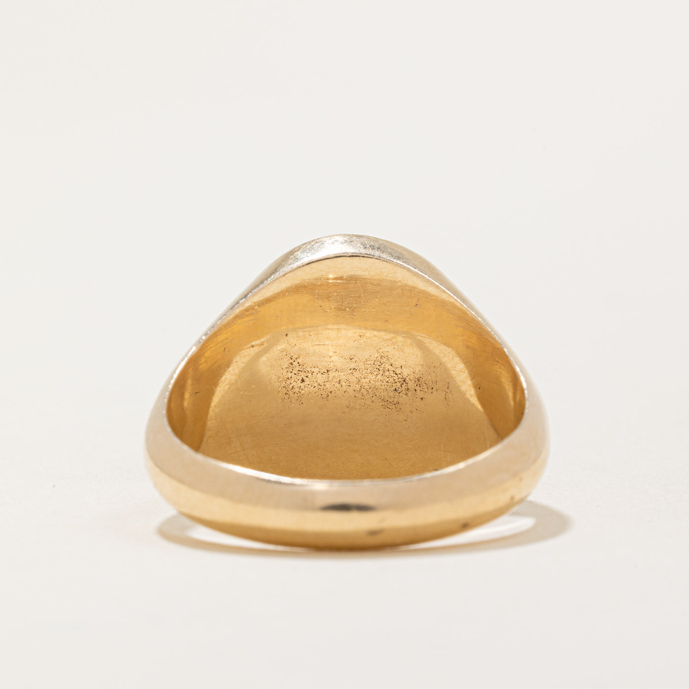 14K Yellow Gold Freemason Ring for Men - Size 9.75 - Masonic Lodge Symbol Jewelry for Brotherhood & Secret Society Members