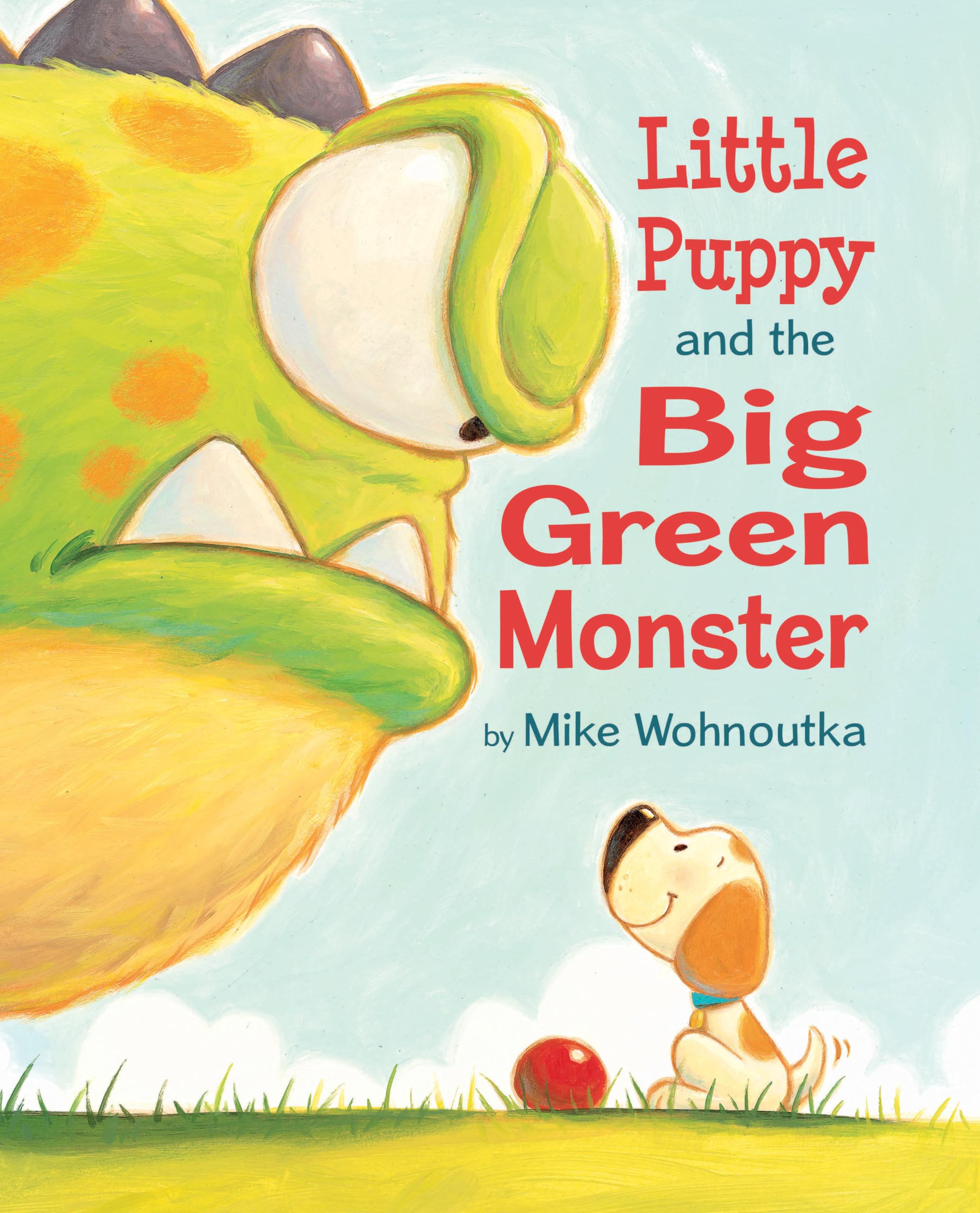 Little Puppy and the Big Green Monster - Children's Picture Book About Facing Fears | Perfect for Bedtime Stories, Classroom Reading & Early Childhood Education