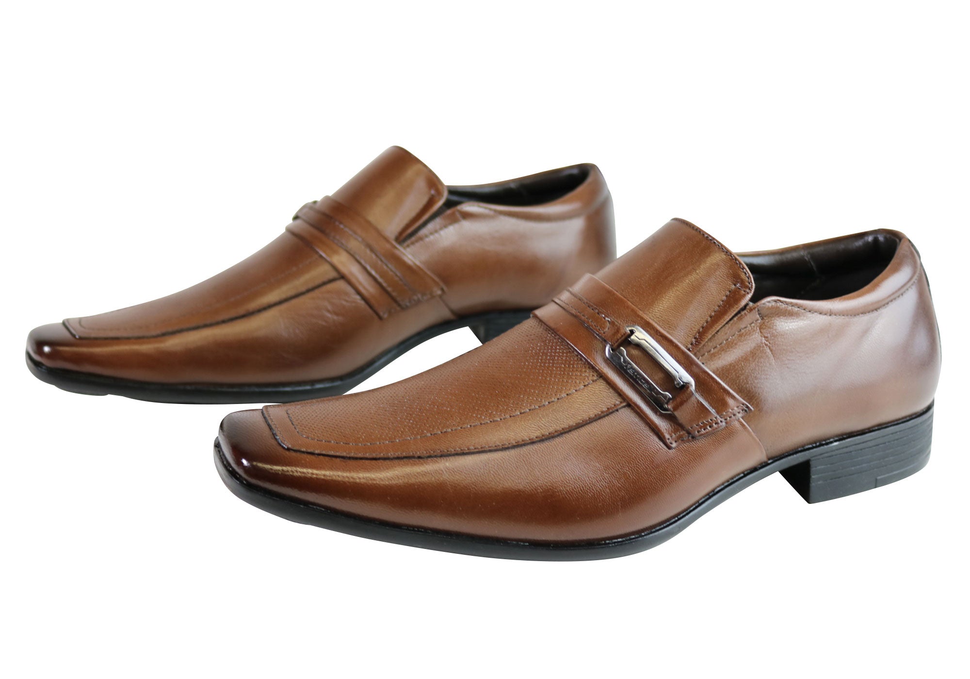 Ferricelli Kai Men's Dress Shoes with Wave Memory Comfort Technology - Perfect for Office, Business Meetings & Formal Events