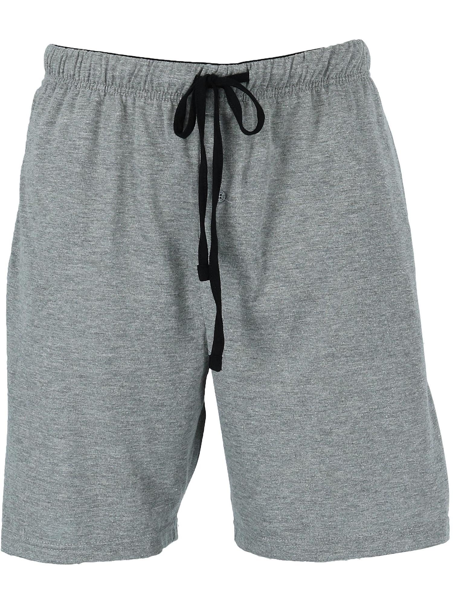 Hanes Men's Big and Tall Knit Sleep Shorts with Pockets - 3 Pack | Soft Lounge Shorts for Sleeping, Relaxing & Home Wear | Comfortable Nightwear for Tall Men
