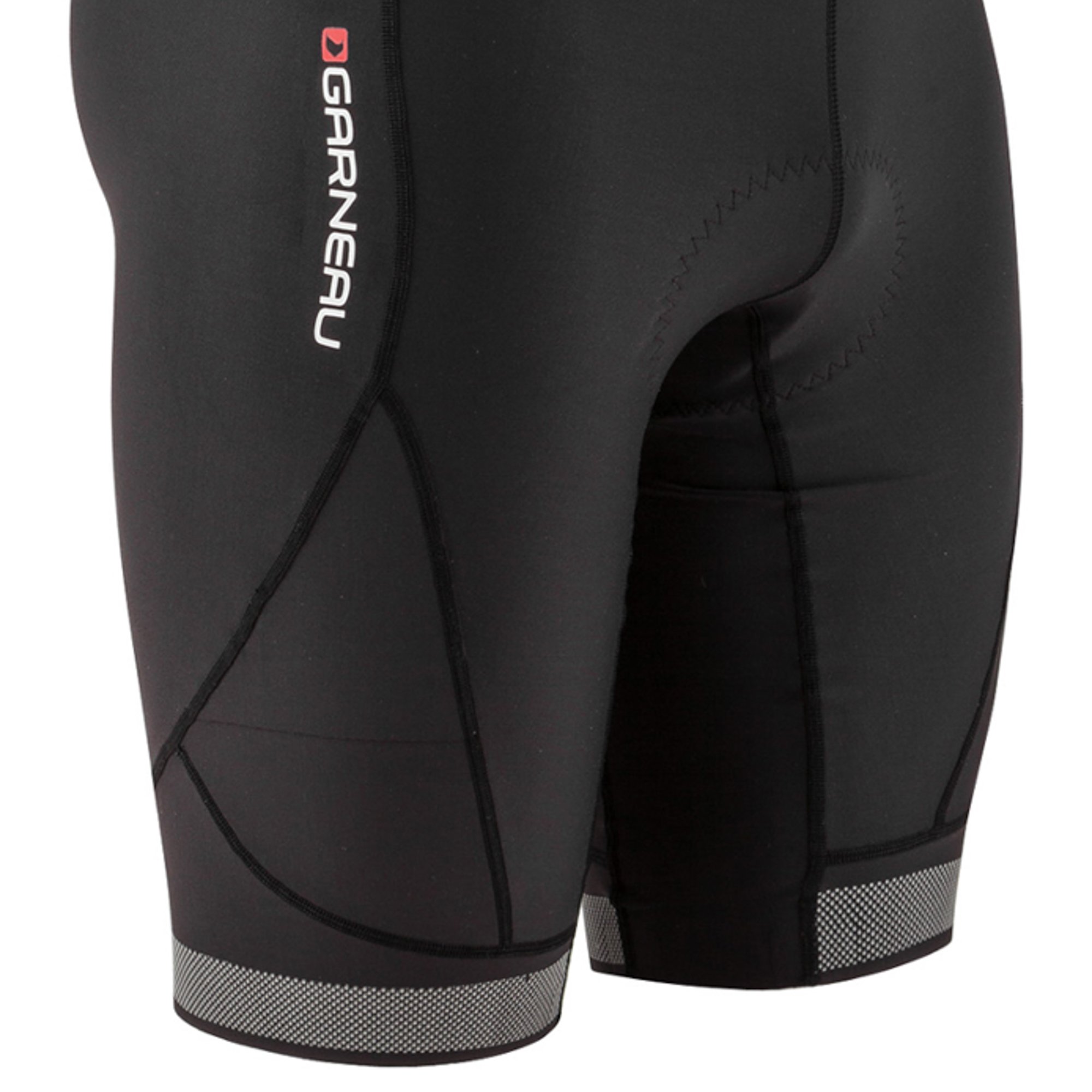 Louis Garneau Men's CB Neo Power Padded Sleeveless Cycling Bib Shorts - High-Performance Breathable Bike Shorts for Road Cycling & Indoor Training