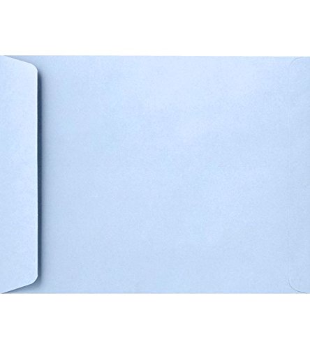 LUXPaper 10 x 13 Open End Envelopes | Self-Sealing Peel & Press Envelopes | 80lb Premium Text Weight | Baby Blue | Pack of 1,000 | Perfect for Wedding Invitations, Business Mailings & Greeting Cards