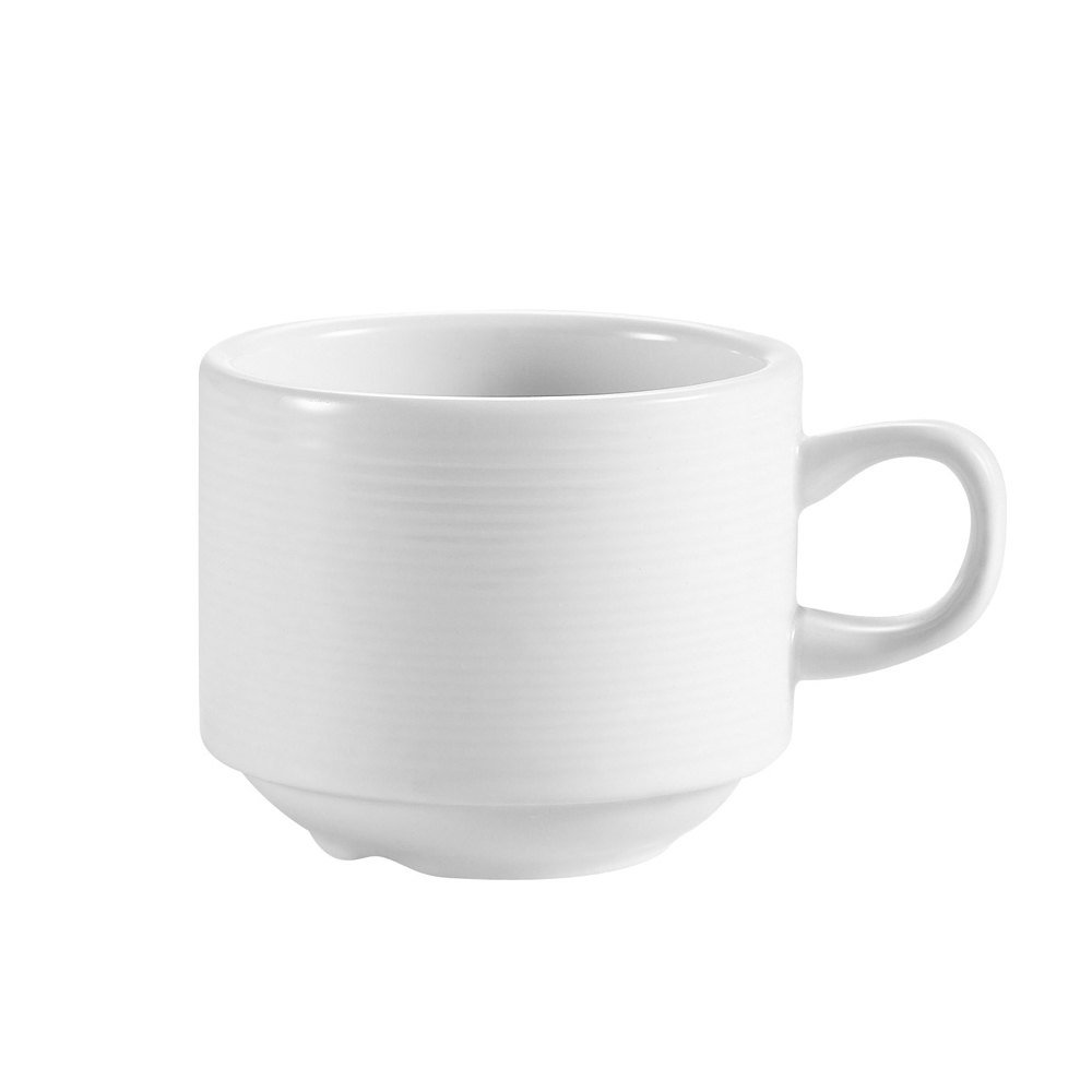 Harmony Pattern 7 oz White Stacking Cups - 36 Count Bulk Set for Kids, Toddlers & Parties | Perfect for Learning, Playtime & Party Favors