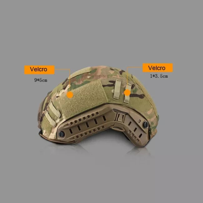 Tactical Fast Helmet Cover - Military Grade Helmet Accessory for Airsoft, Paintball & Outdoor Adventures