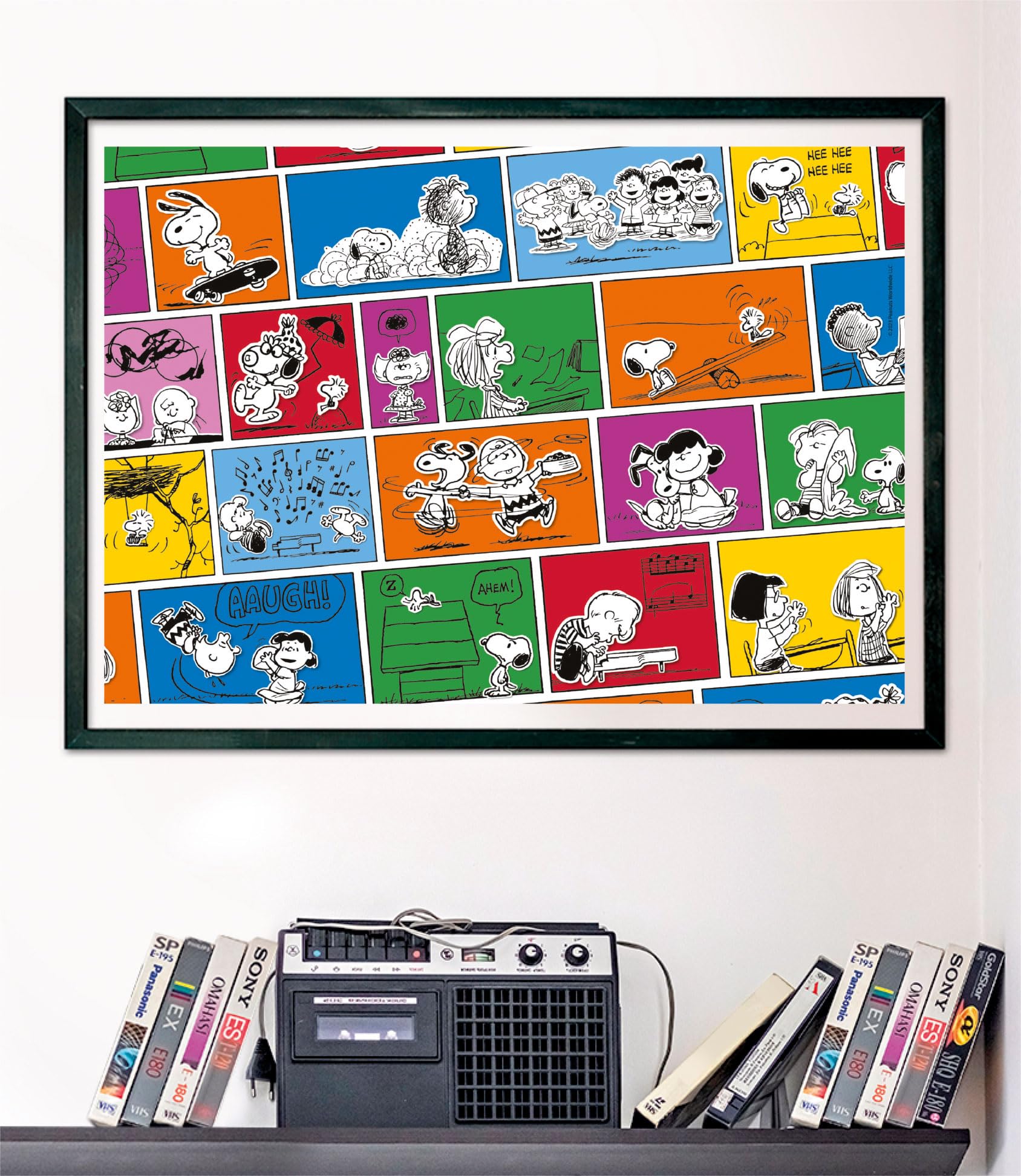 Clementoni 39803 Peanuts 1000-Piece Jigsaw Puzzle for Adults Ages 14+, Premium Italian-Made Collectible Puzzle - Perfect for Home Decor, Gift Giving & Family Game Nights