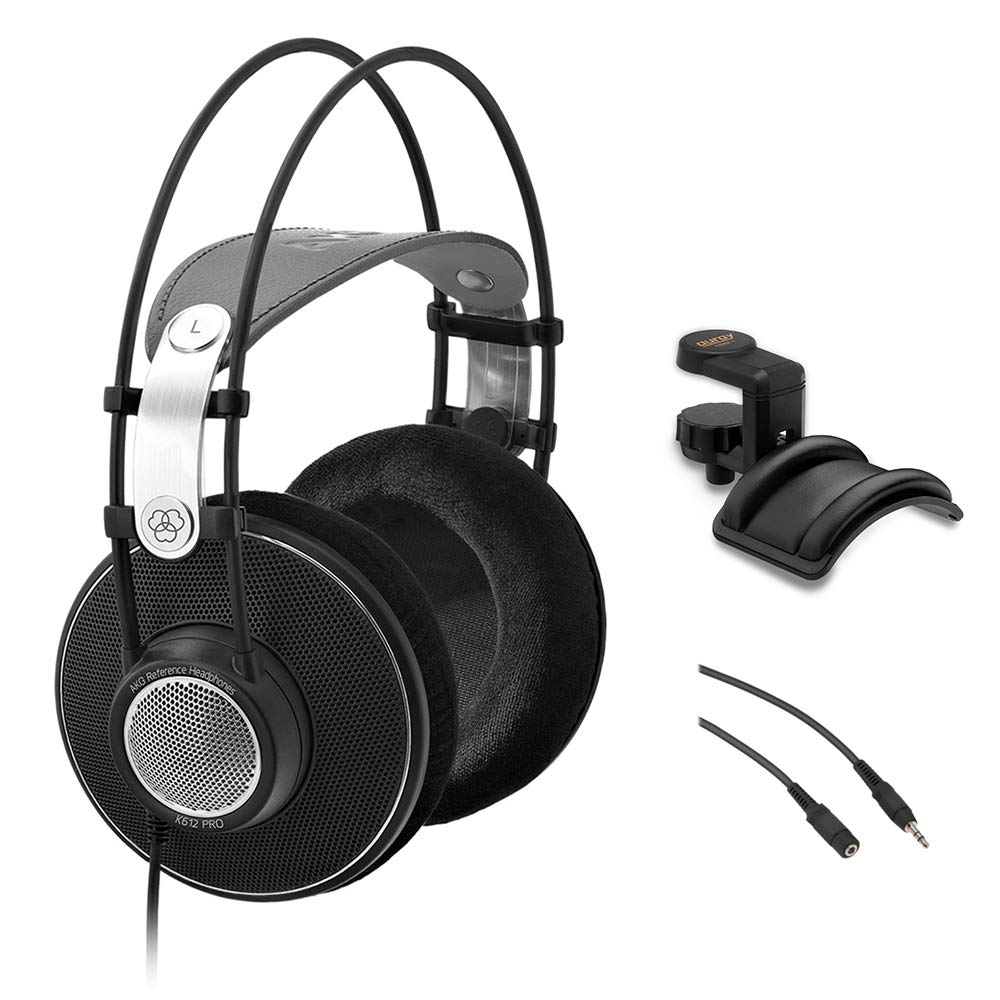 AKG K612 PRO Over-Ear Reference Studio Headphones - Professional Open-Back Headphones for Music Production, Mixing & Audiophile Listening - Perfect for Home Studios & Critical Listening Sessions