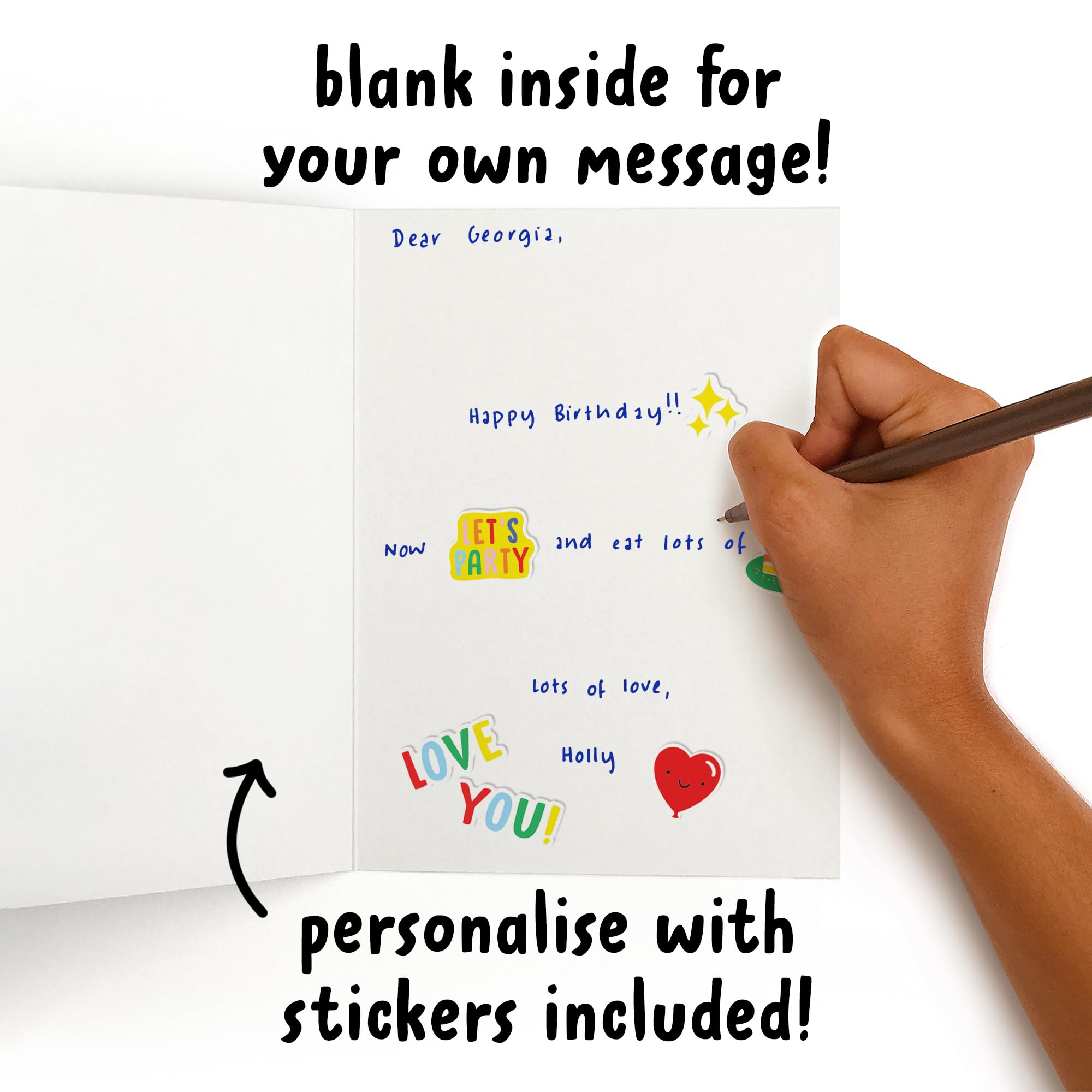 Central 23 New Home Greeting Card - Housewarming Gift for Couples & Friends - UK-Made Congratulations Card with Stickers - Perfect for New Home, Moving & Warm Wishes Celebrations