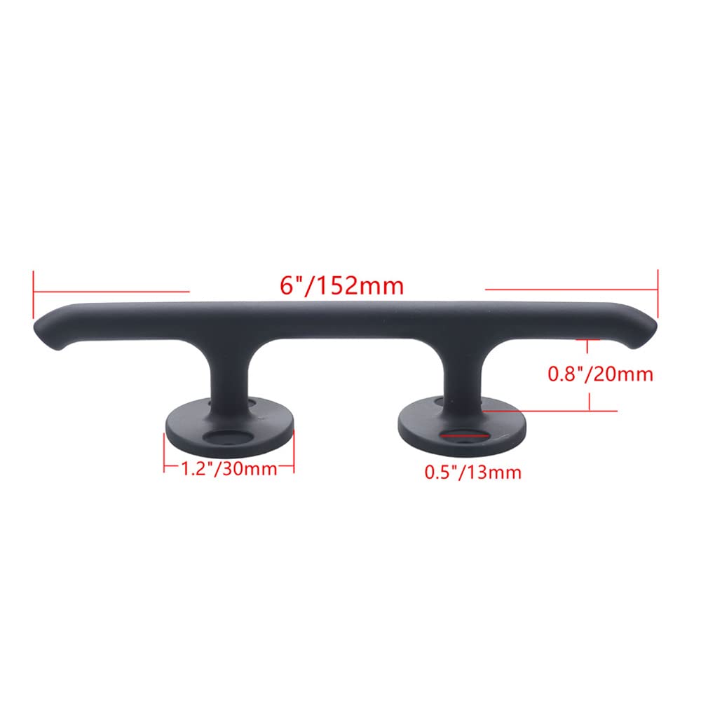 Stainless Steel Boat Cleats 4 Inch - Marine Deck Docks & Kayaks