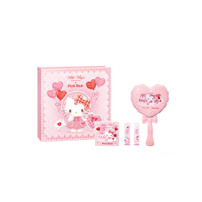 Pink Bear x Hello Kitty Collab Nourishing Lipstick Gift Set - Hydrating & Moisturizing Lip Care for Daily Use, Gifts & Special Occasions