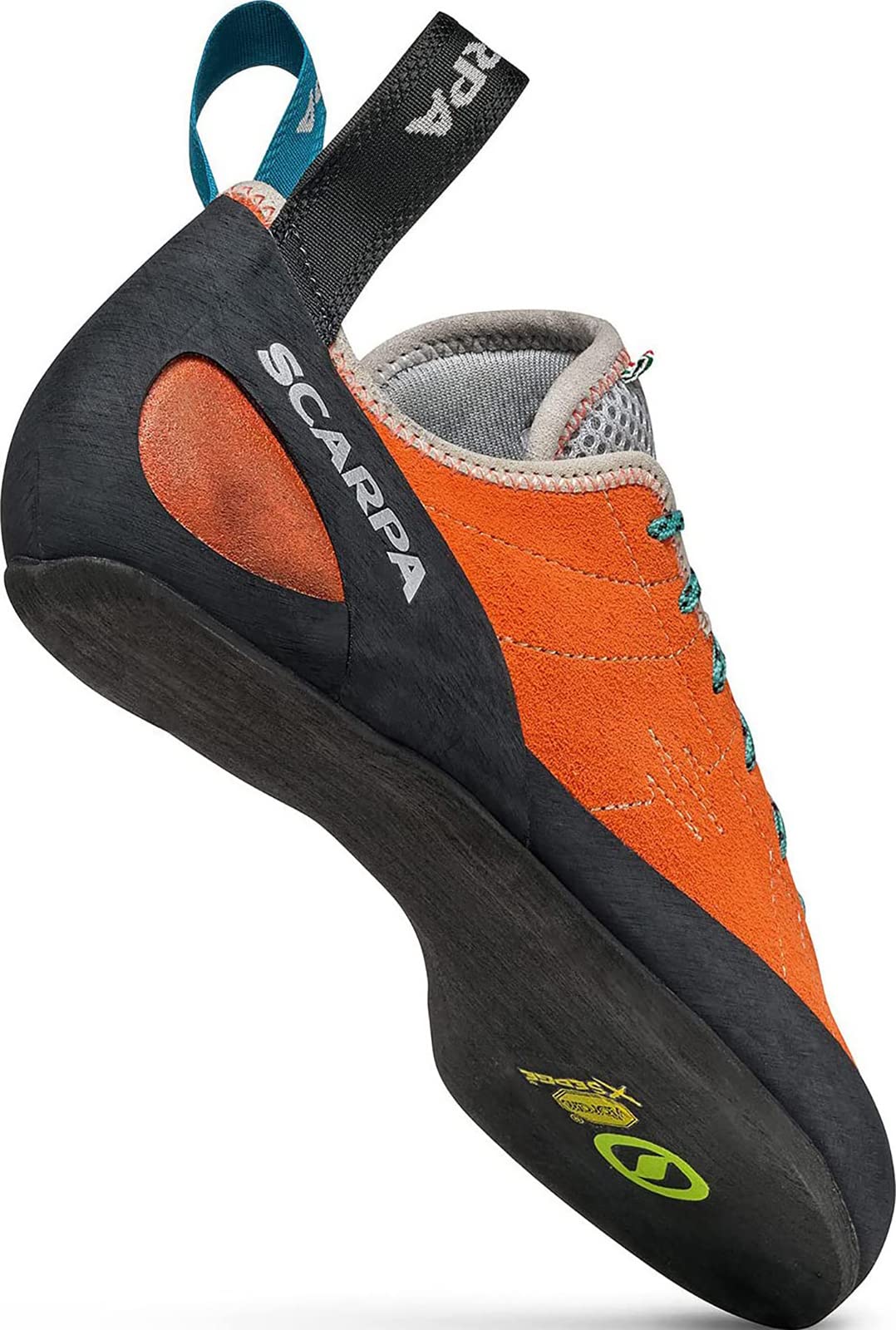 SCARPA Women's Helix Lace Rock Climbing Shoes - Lightweight & Durable for Trad & Sport Climbing - Low-Volume Women's Specific Fit - Perfect for Indoor Gyms & Outdoor Crags
