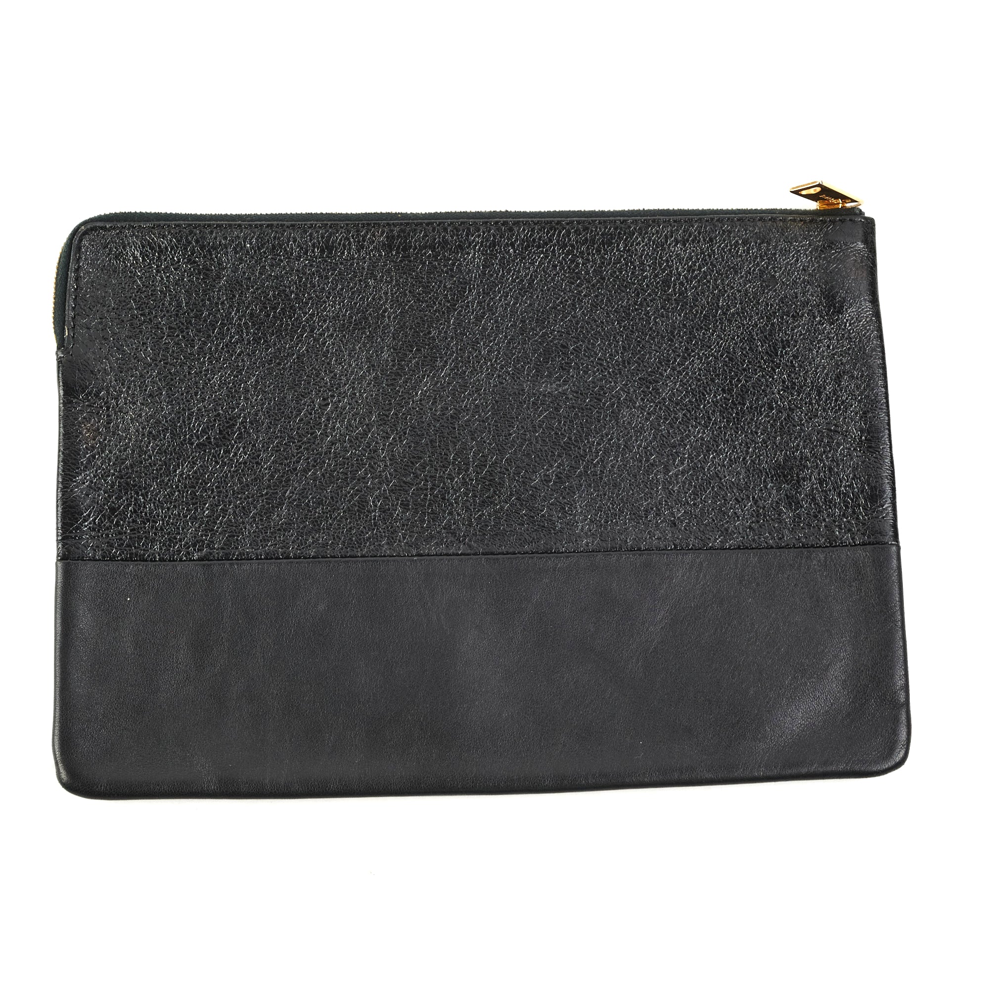 Celine Black Leather Pouch for Women - Stylish Crossbody Bag for Everyday Use, Travel & Evening Out