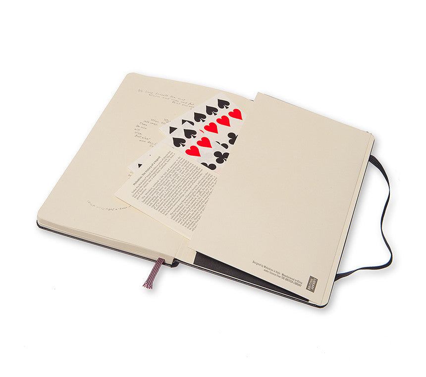 Moleskine Alice in Wonderland Limited Edition Hardcover Notebook - Large Size for Journaling, Sketching & Note Taking - Perfect Gift for Writers & Artists