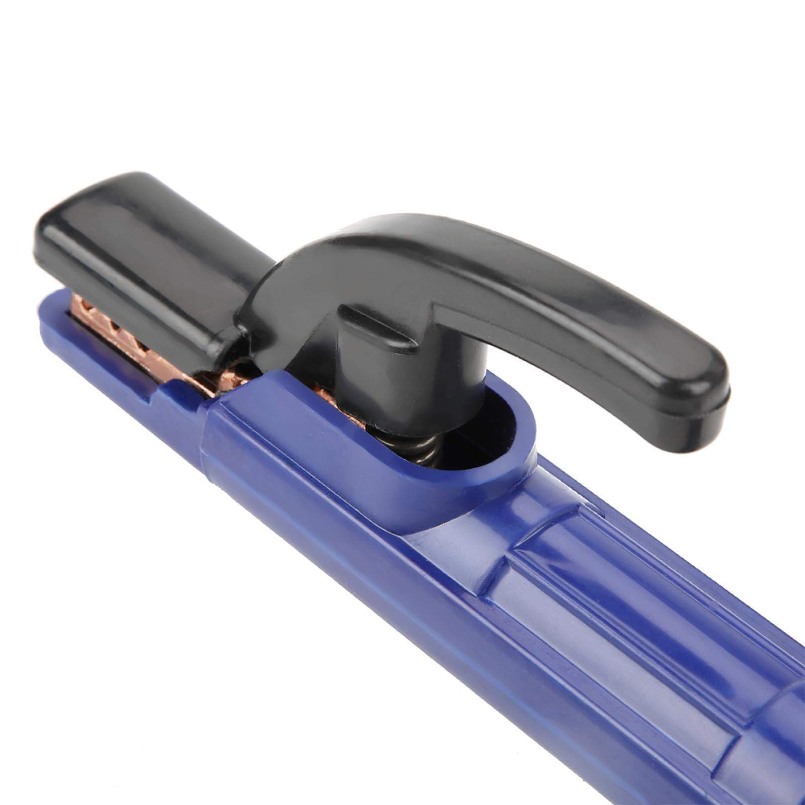 300A Welding Electrode Holder Clamp - Heavy Duty Copper Electrode Clamp for Arc Welding - Perfect for Metal Fabrication, Construction and DIY Welding Projects