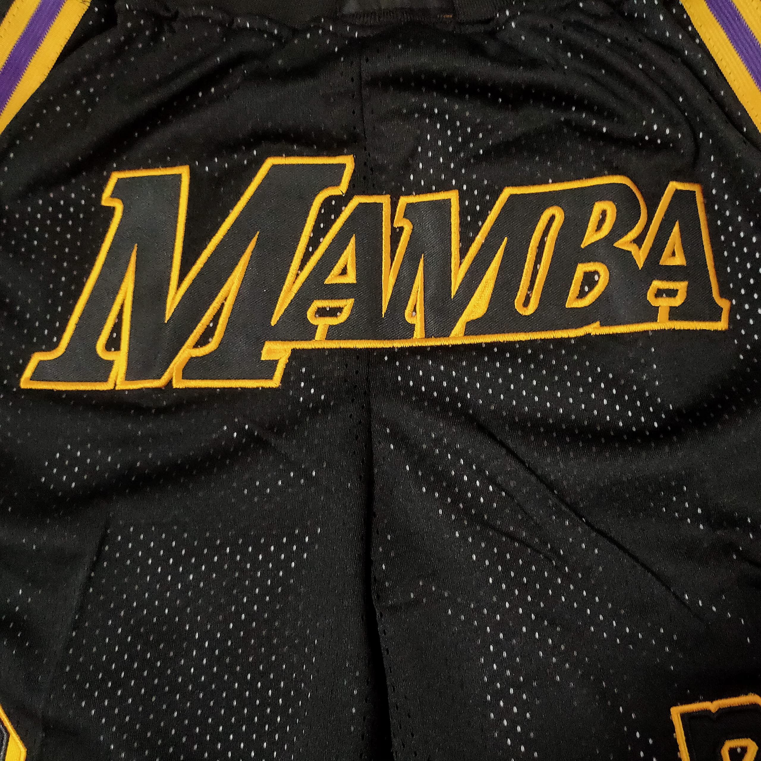 MJSTAR Men's & Women's Basketball Shorts - Breathable Mesh Gym Shorts with Pockets, Embroidered Design for Sports, Workout & Athletic Activities - Perfect Gift for Basketball Fans (Gold) - Ideal for Basketball Games, Gym Training & Casual Wear