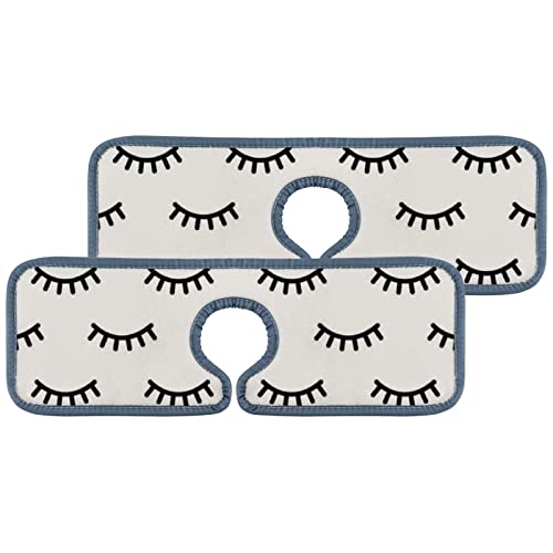 Cartoon Eyelashes Doodle