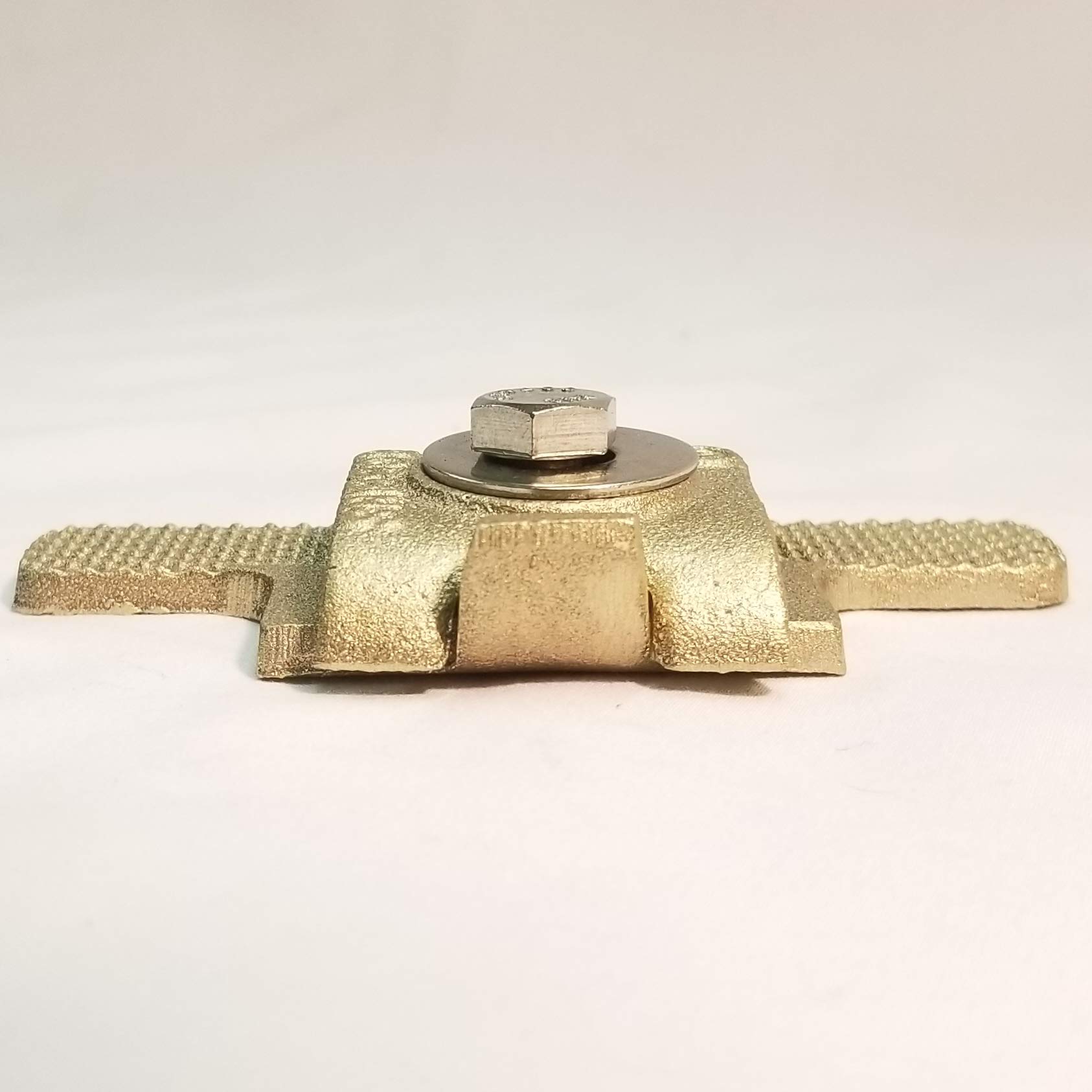 High-Quality Metal Bonding Clamp & Copper Cable Holder for Lightning Protection - Secure Grounding for Electrical Systems, Solar Panels & Telecom Installations