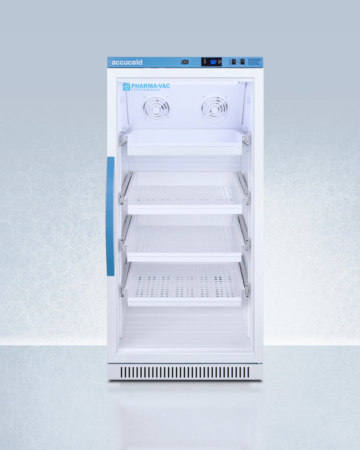 Accucold 8 Cu.Ft. Upright Vaccine Refrigerator with Removable Drawers - Medical Grade Storage for Vaccines, Medications & Laboratory Use - Perfect for Clinics, Pharmacies & Research Facilities