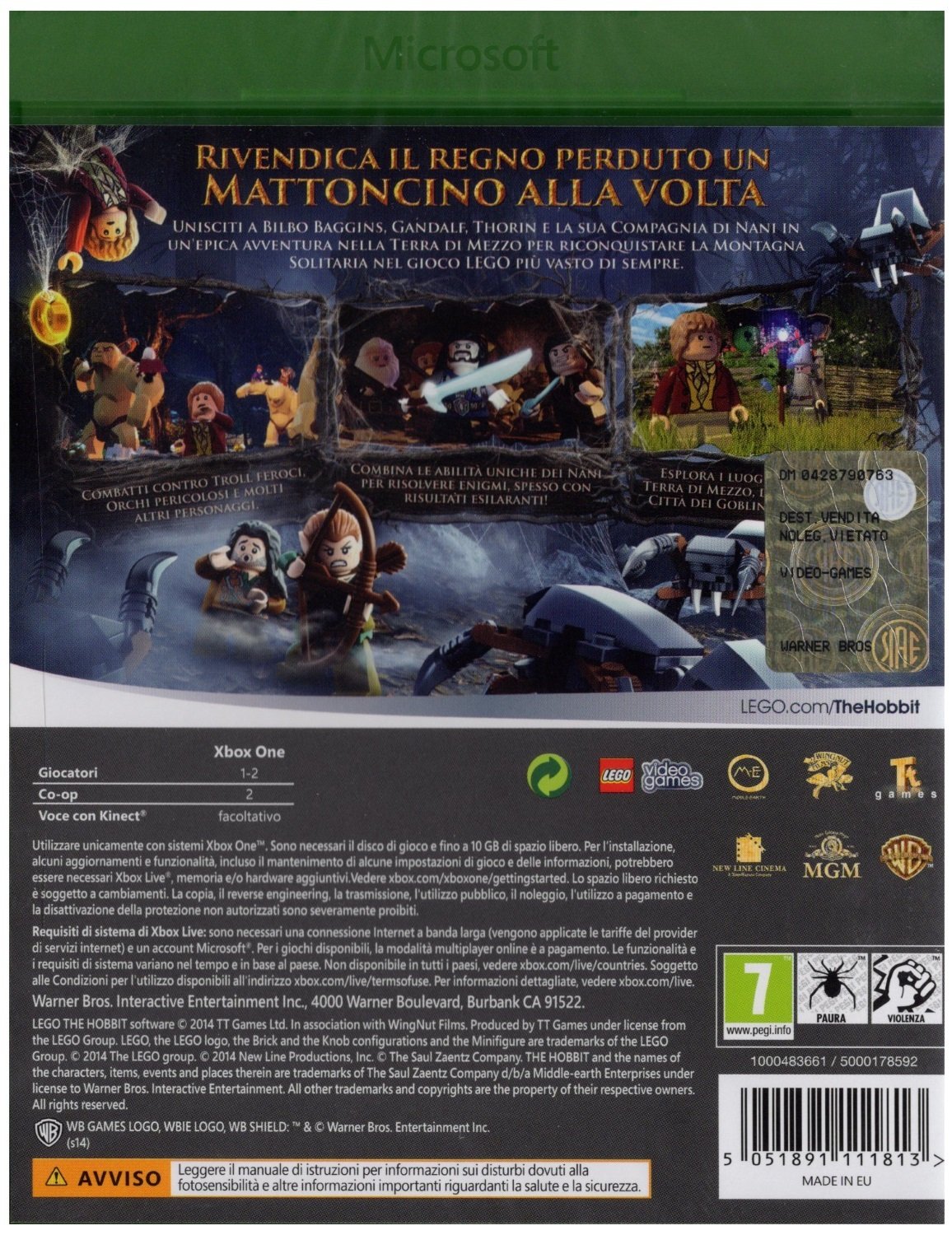 LEGO The Hobbit Building Set - Official Lord of The Rings Collection for Kids & Adults | Creative Construction Toy for Fantasy Play & Collectible Display