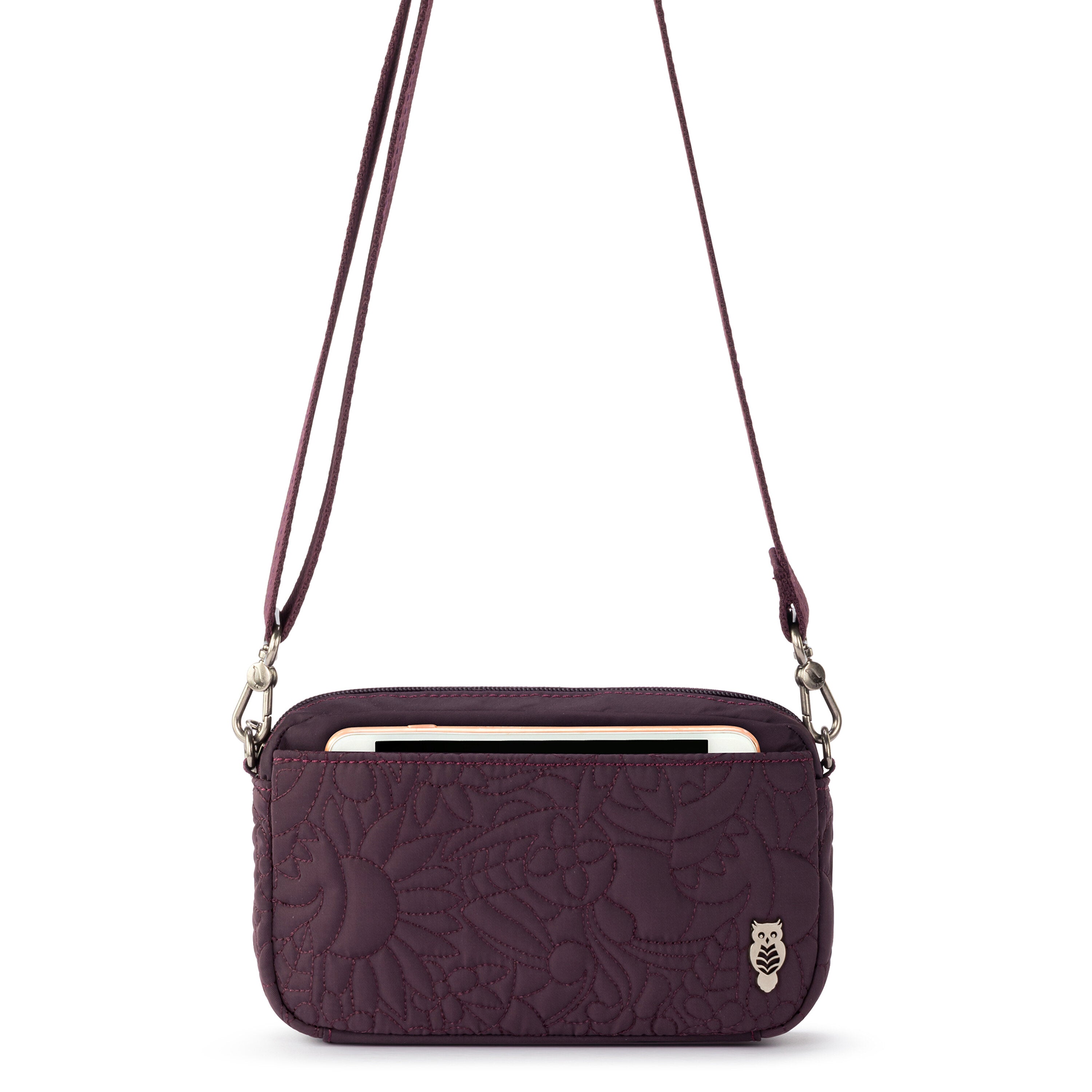 Eco Twill - Aubergine Spirit Desert Quilted