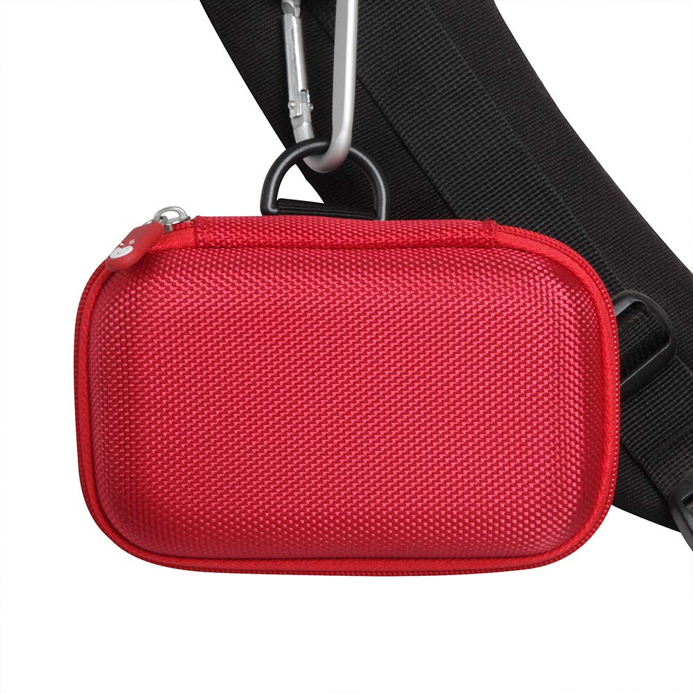 KLIQ MetroPitch Metronome Tuner Hard Travel Case - Durable Protective Cover for Music Tuner (Red) | Perfect for Musicians, Band Practice & Travel Storage