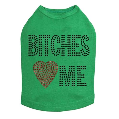 Bitches Love Me Tank Top - Trendy Women's Graphic Tee in Multiple Colors | Casual Wear, Street Style, Summer Outfits