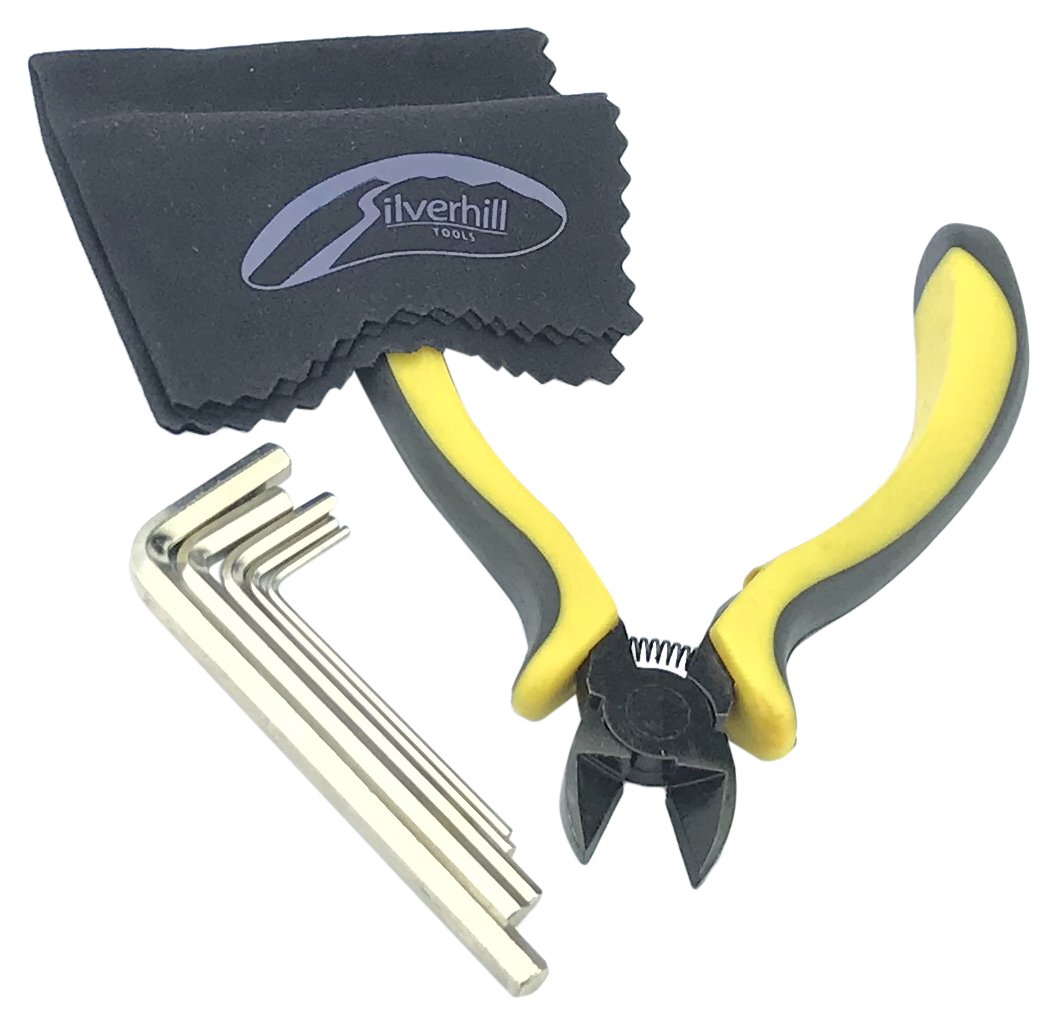 Silverhill Tools ATKGNB Guitar & Bass Tool Kit - for Adjustments & String Cutting